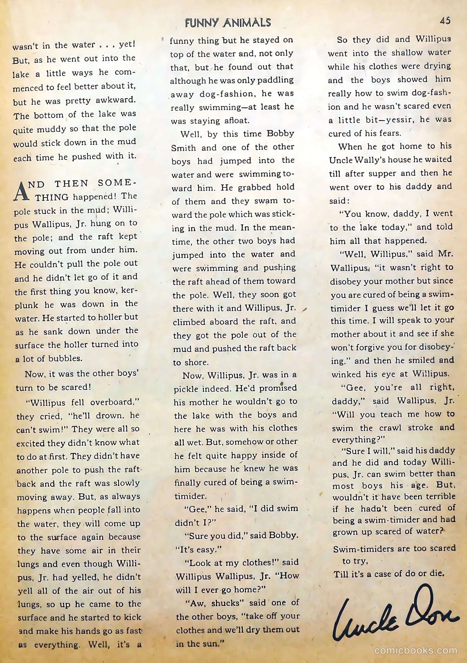 Fawcett's Funny Animals #8 — page 45 of 68