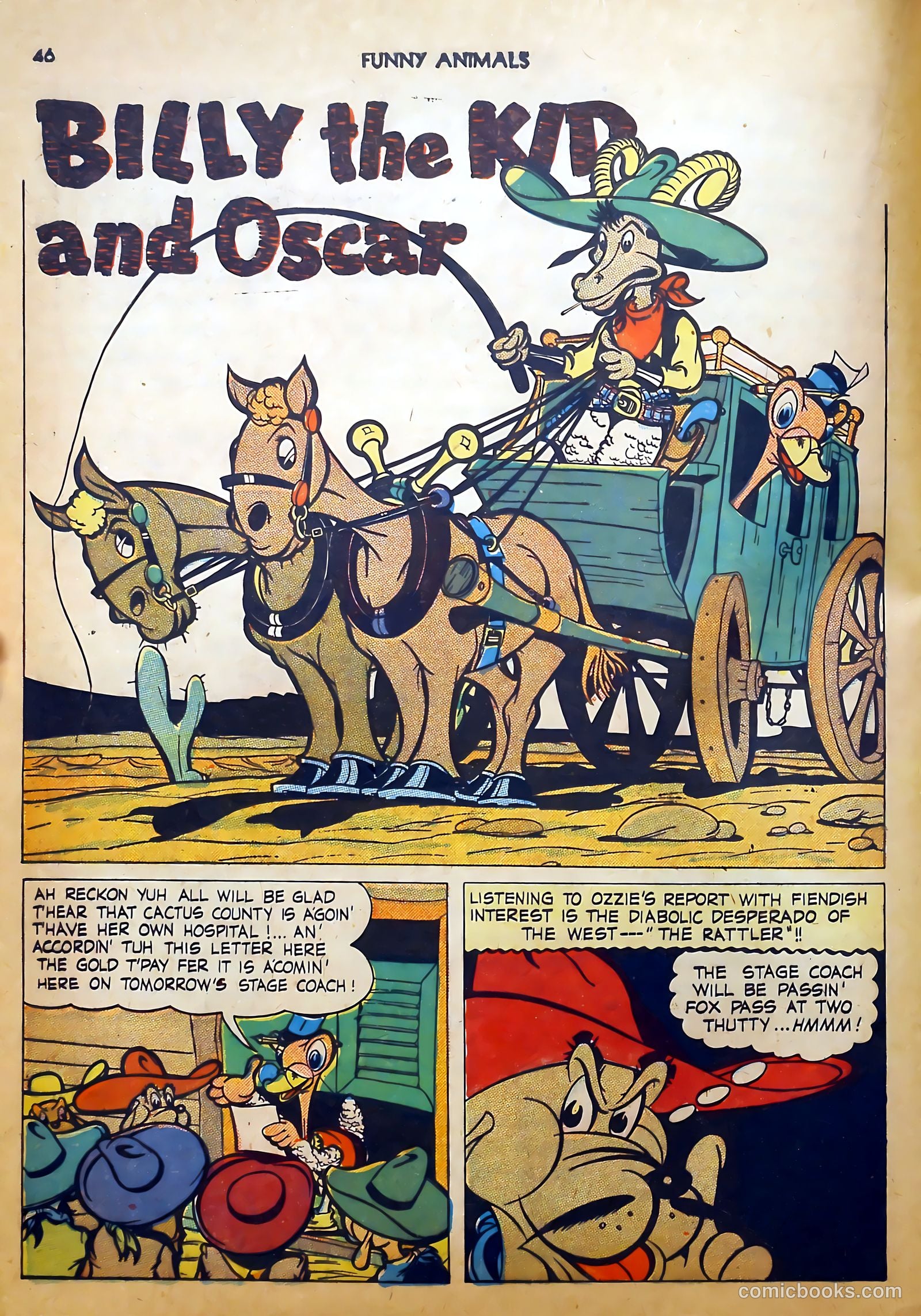 Fawcett's Funny Animals #8 — page 46 of 68