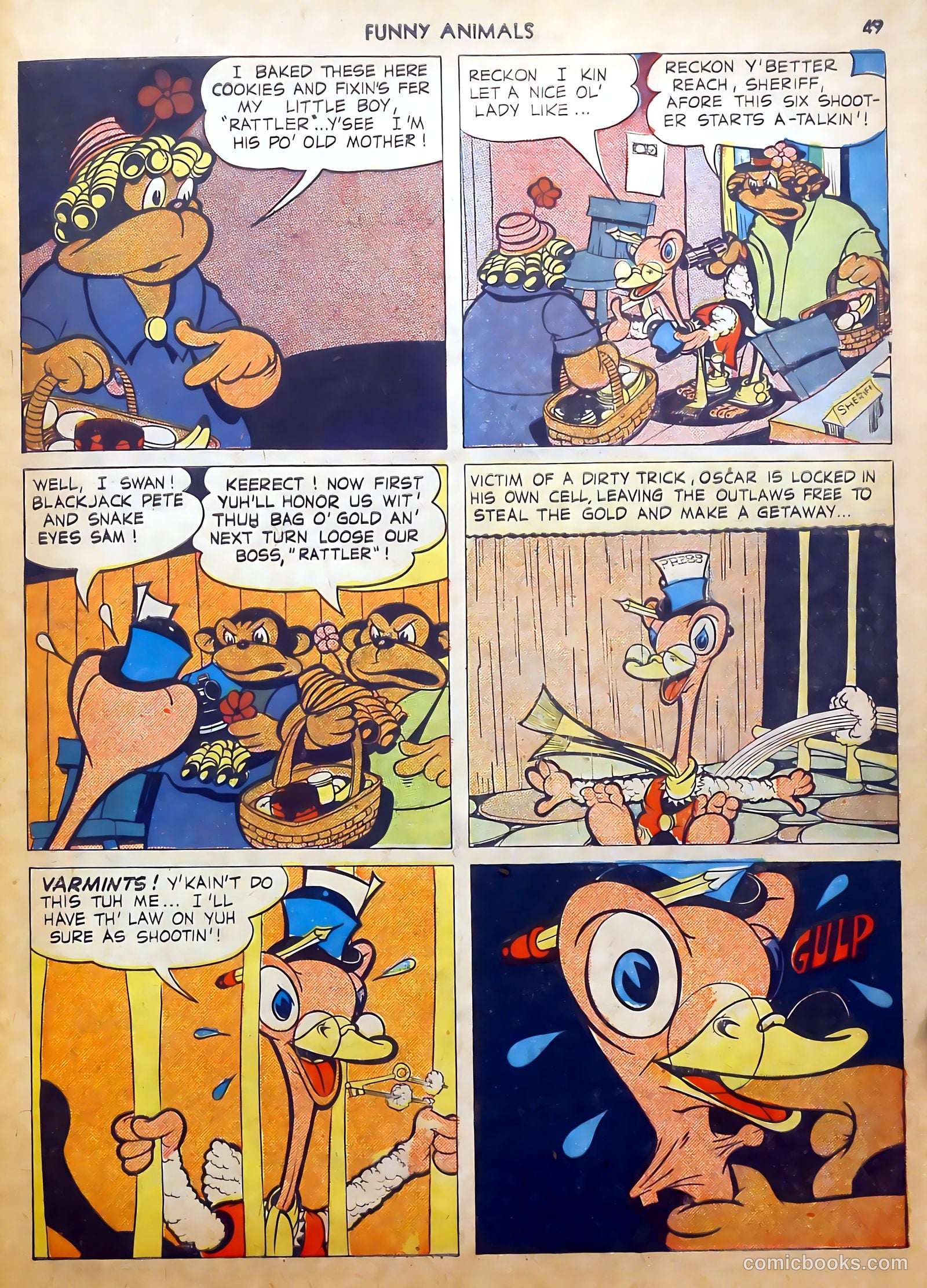 Fawcett's Funny Animals #8 — page 49 of 68