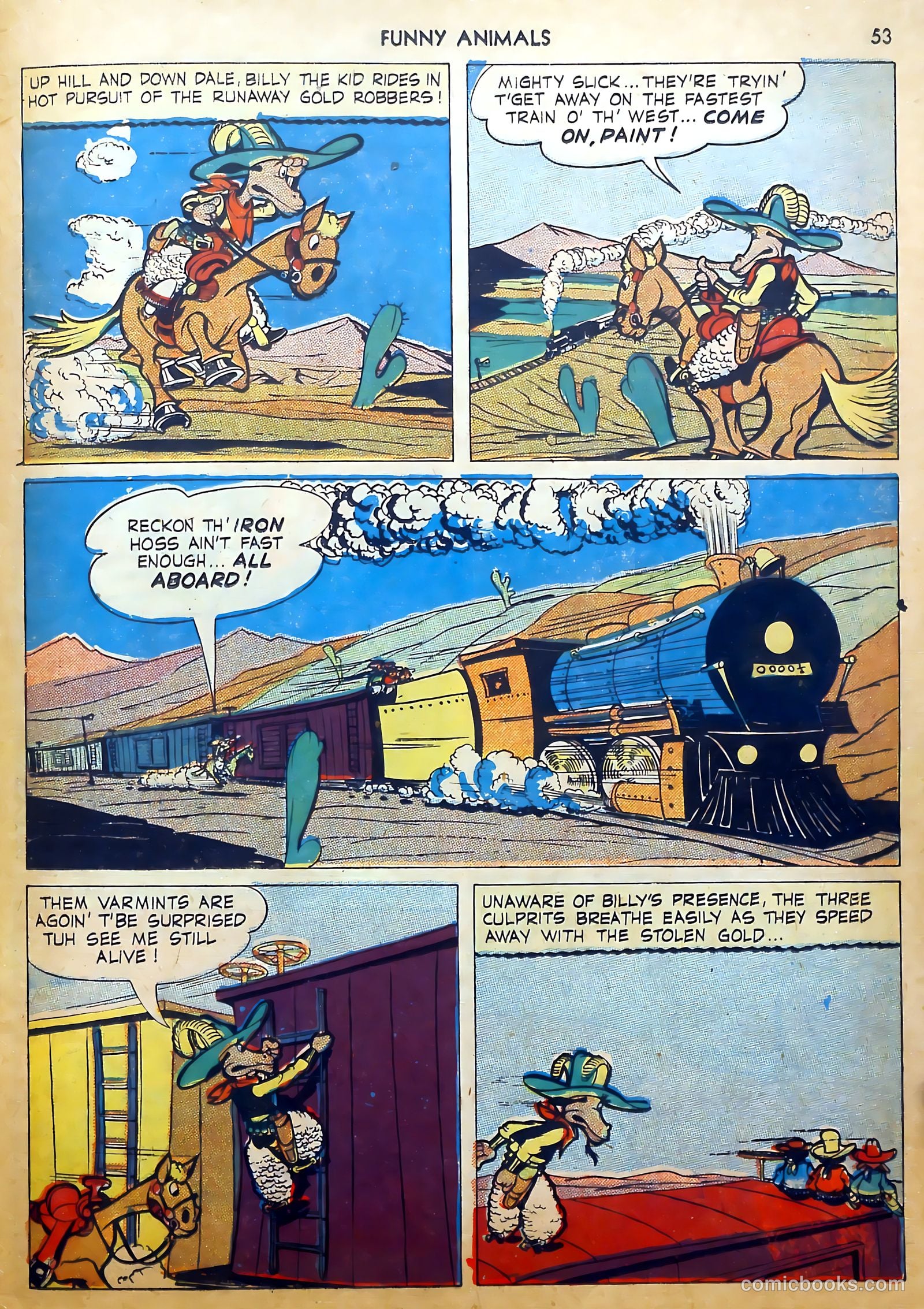 Fawcett's Funny Animals #8 — page 53 of 68