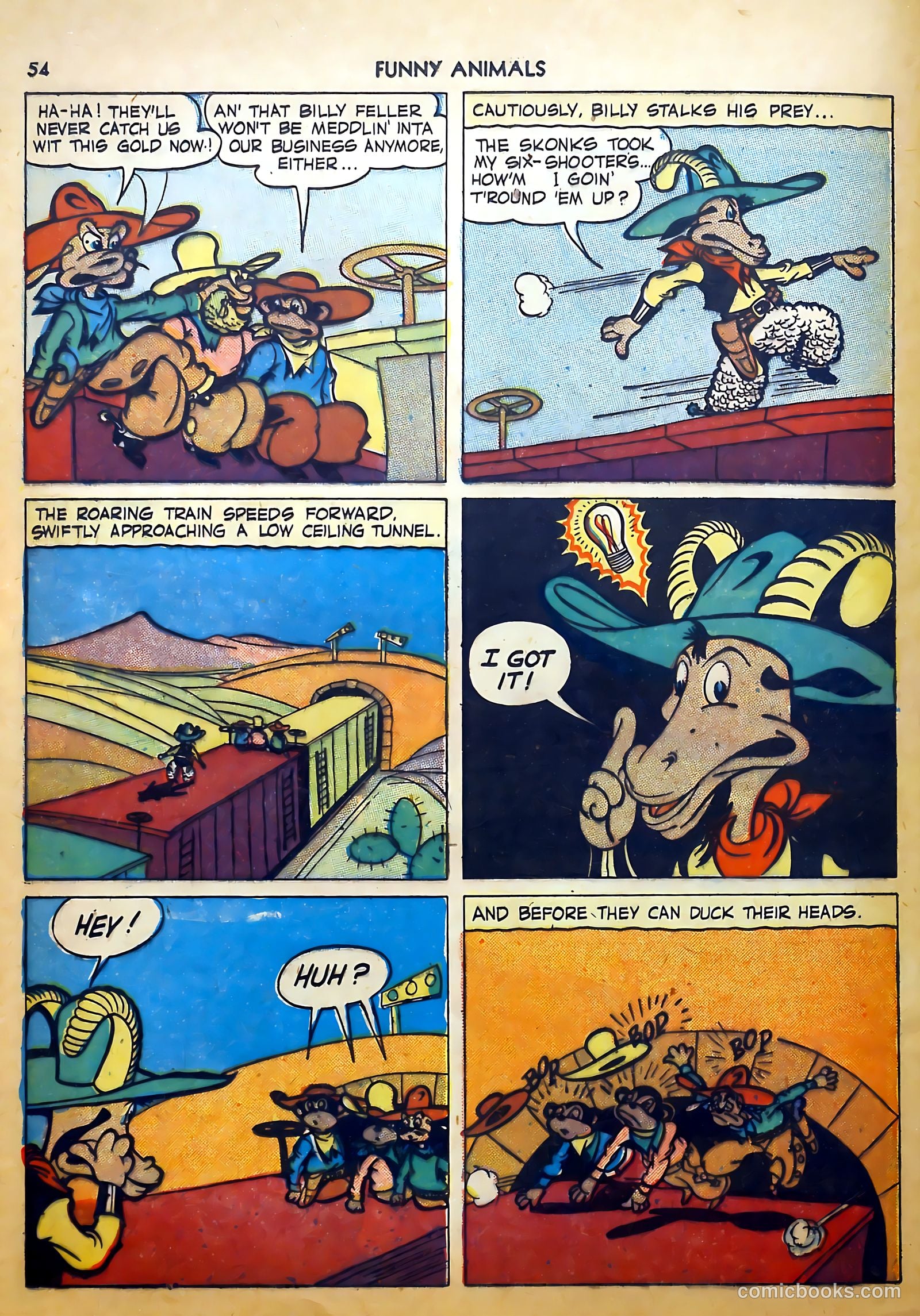 Fawcett's Funny Animals #8 — page 54 of 68