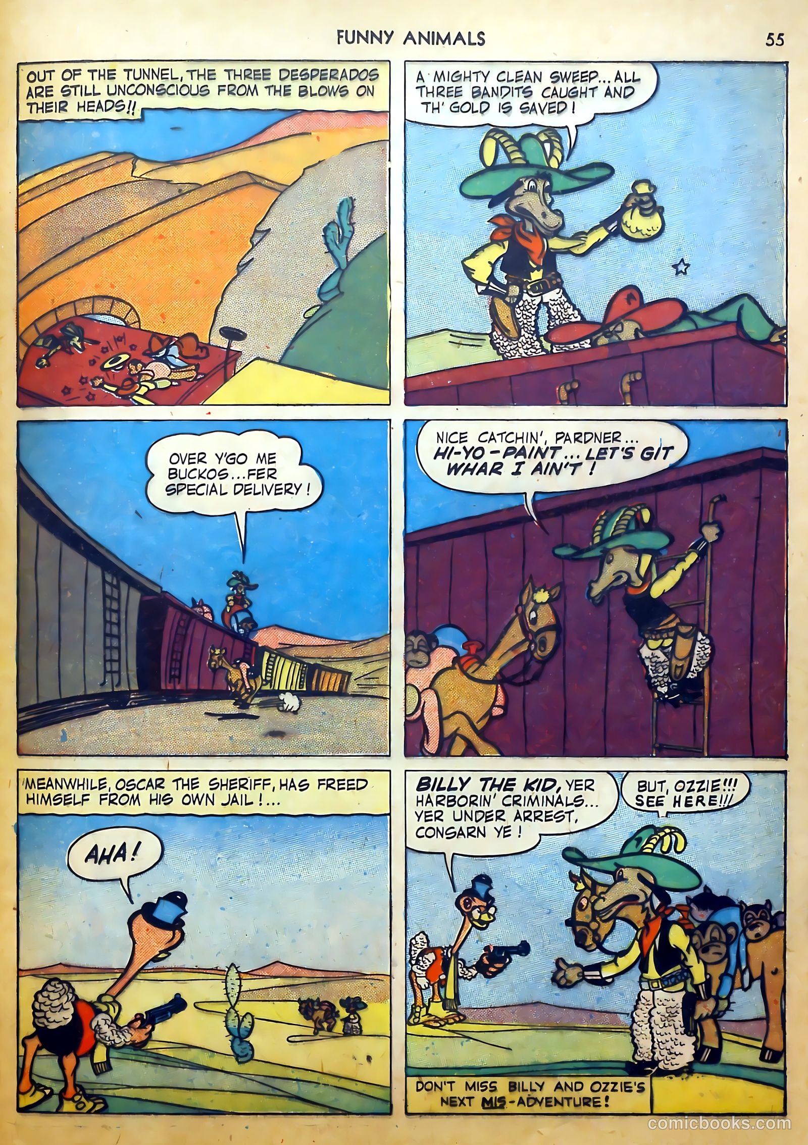 Fawcett's Funny Animals #8 — page 55 of 68