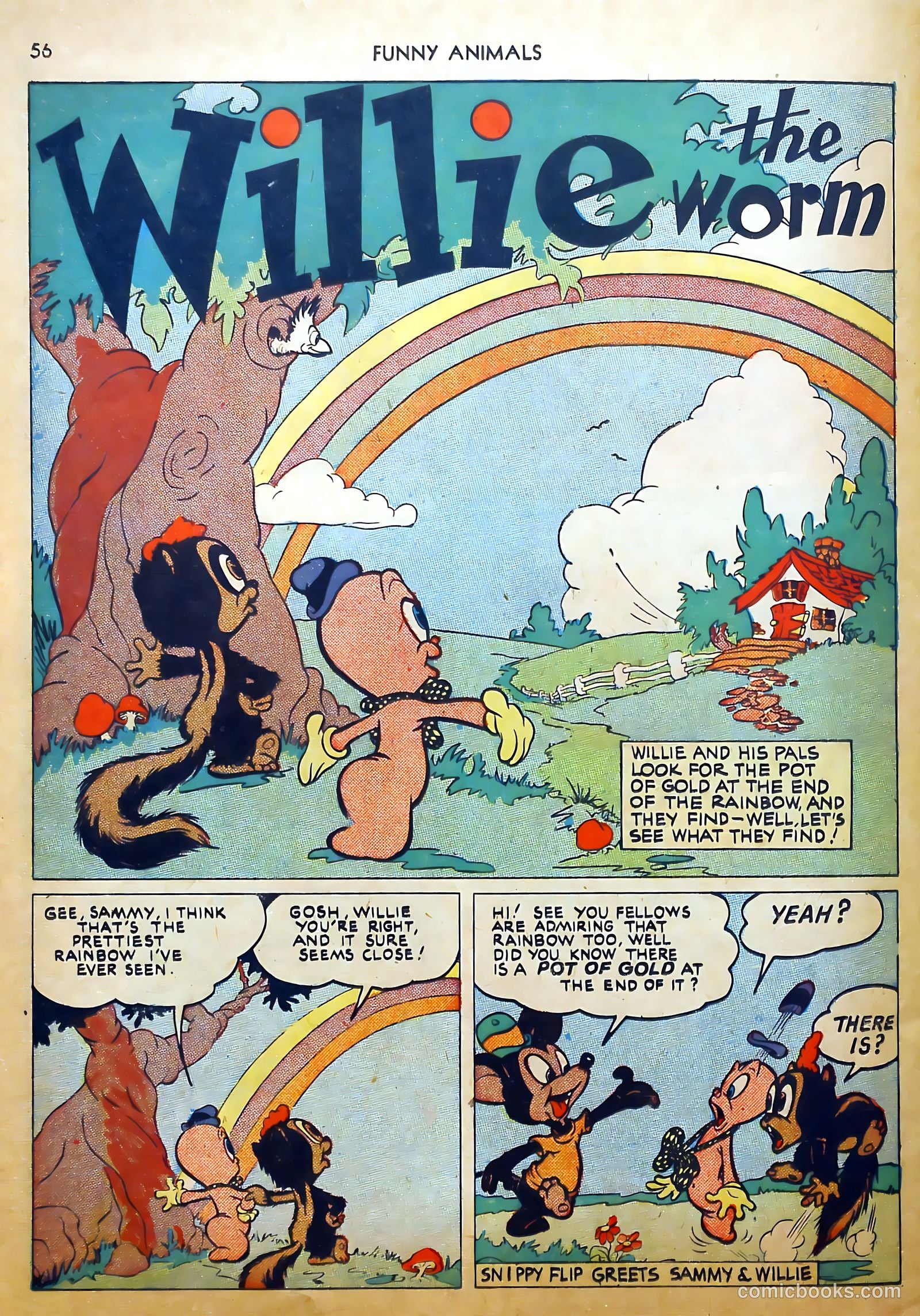 Fawcett's Funny Animals #8 — page 56 of 68