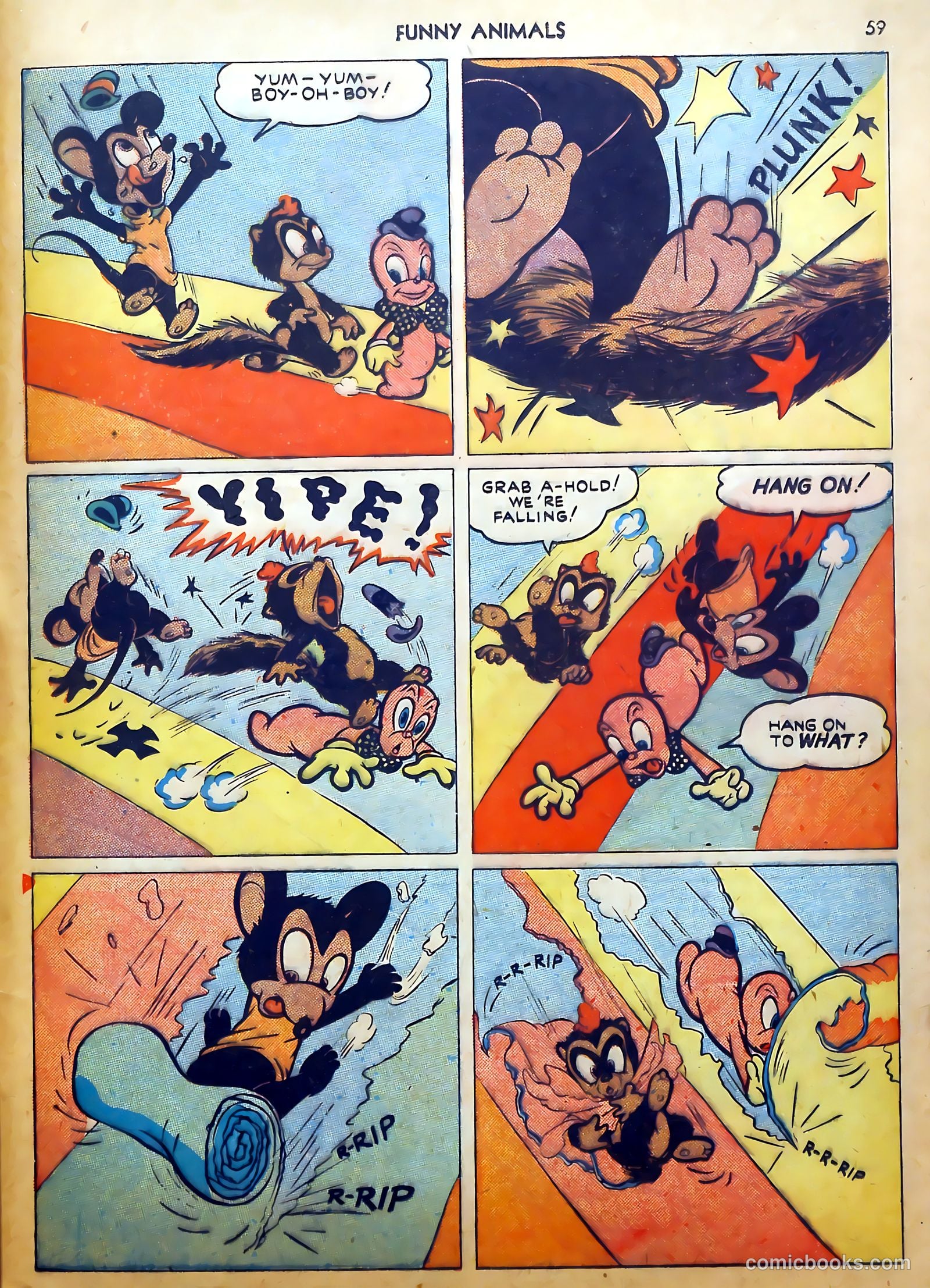 Fawcett's Funny Animals #8 — page 59 of 68