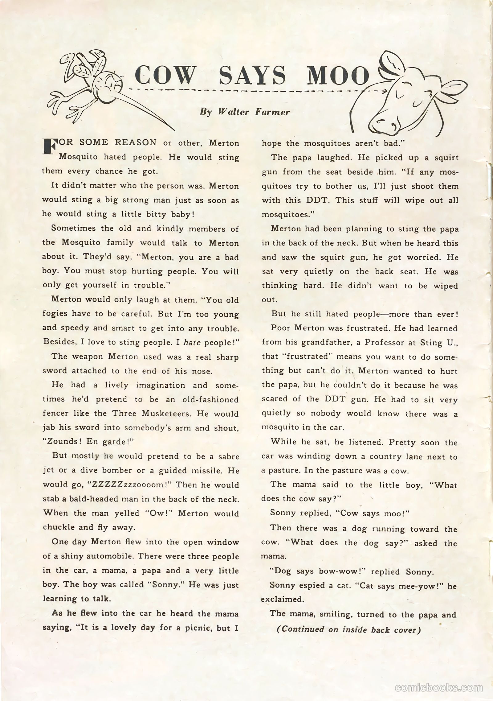 Fawcett's Funny Animals #80 — page 2 of 36