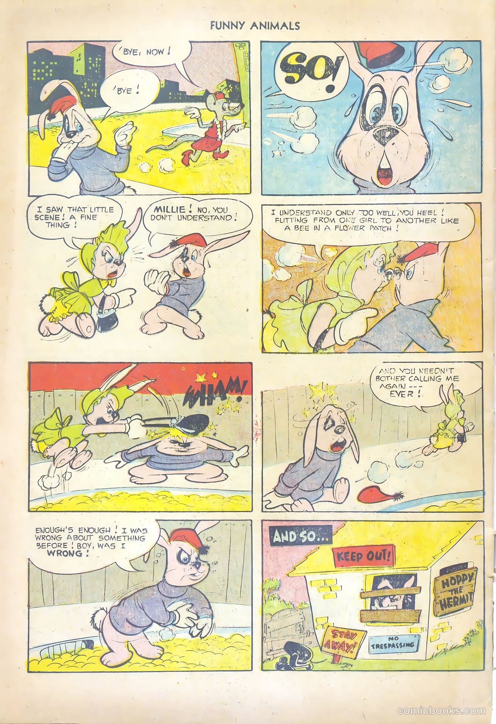 Fawcett's Funny Animals #80 — page 34 of 36
