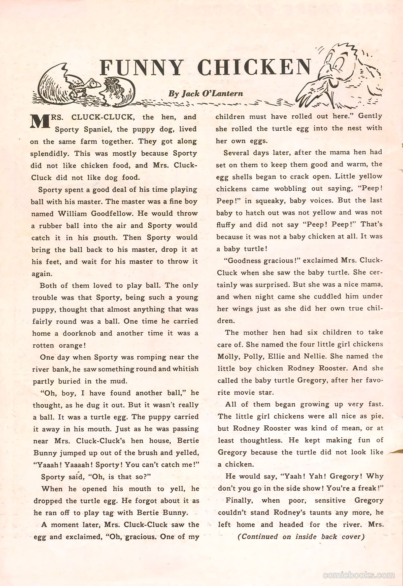Fawcett's Funny Animals #81 — page 2 of 36