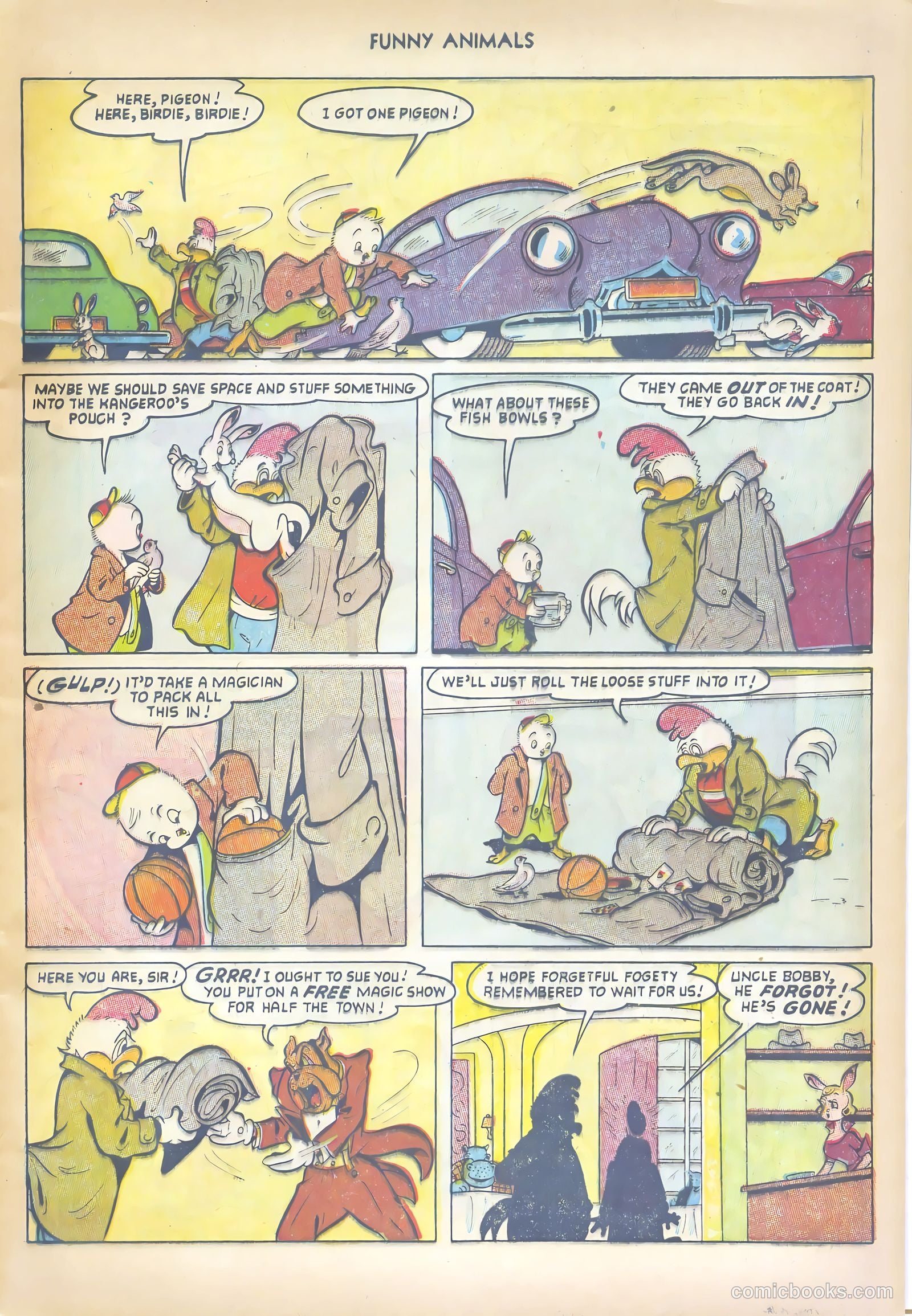 Fawcett's Funny Animals #81 — page 9 of 36