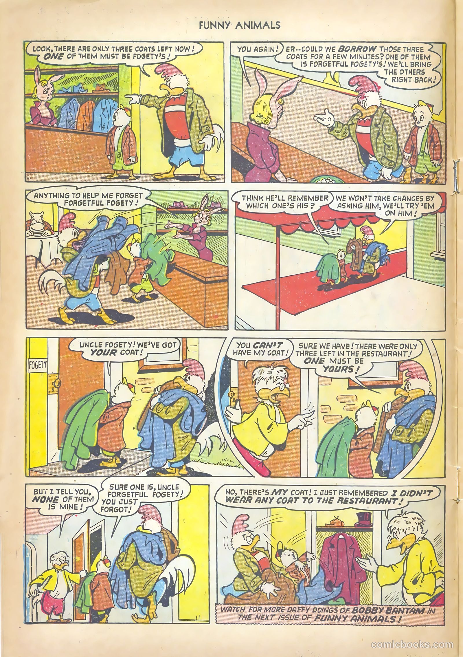 Fawcett's Funny Animals #81 — page 10 of 36
