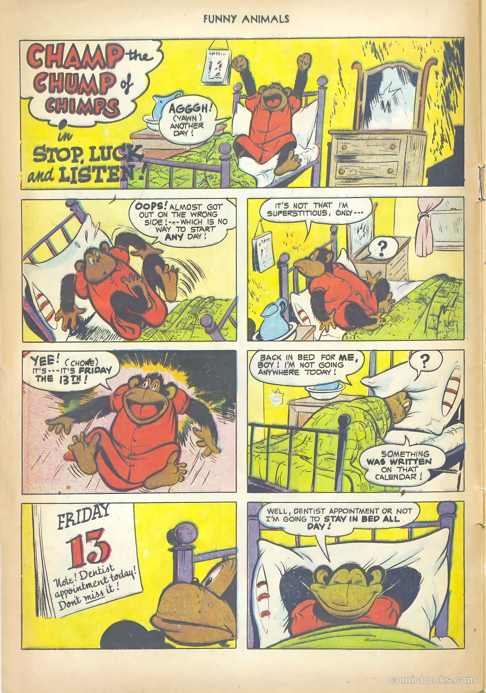 Fawcett's Funny Animals #81 — page 12 of 36