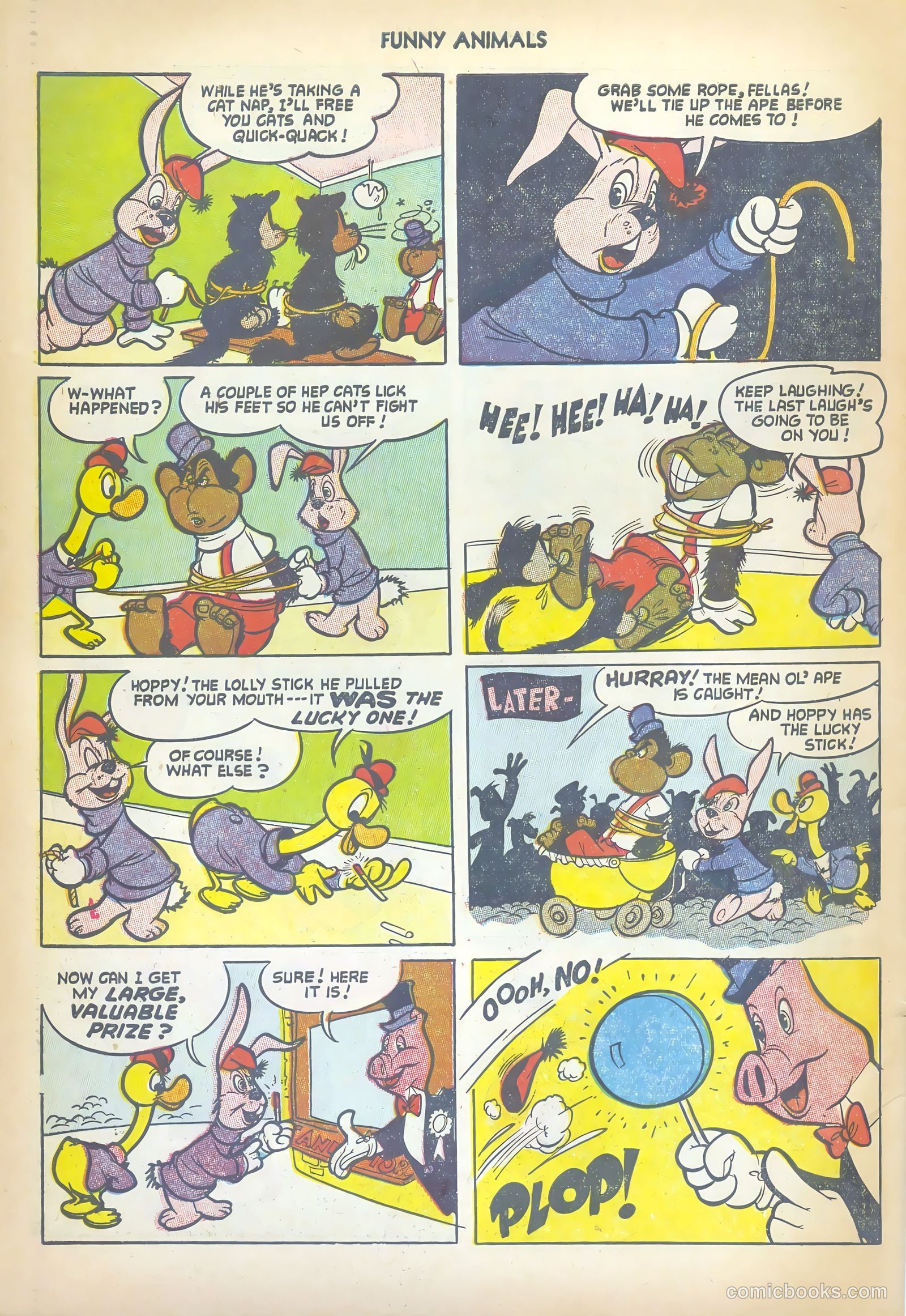 Fawcett's Funny Animals #81 — page 34 of 36