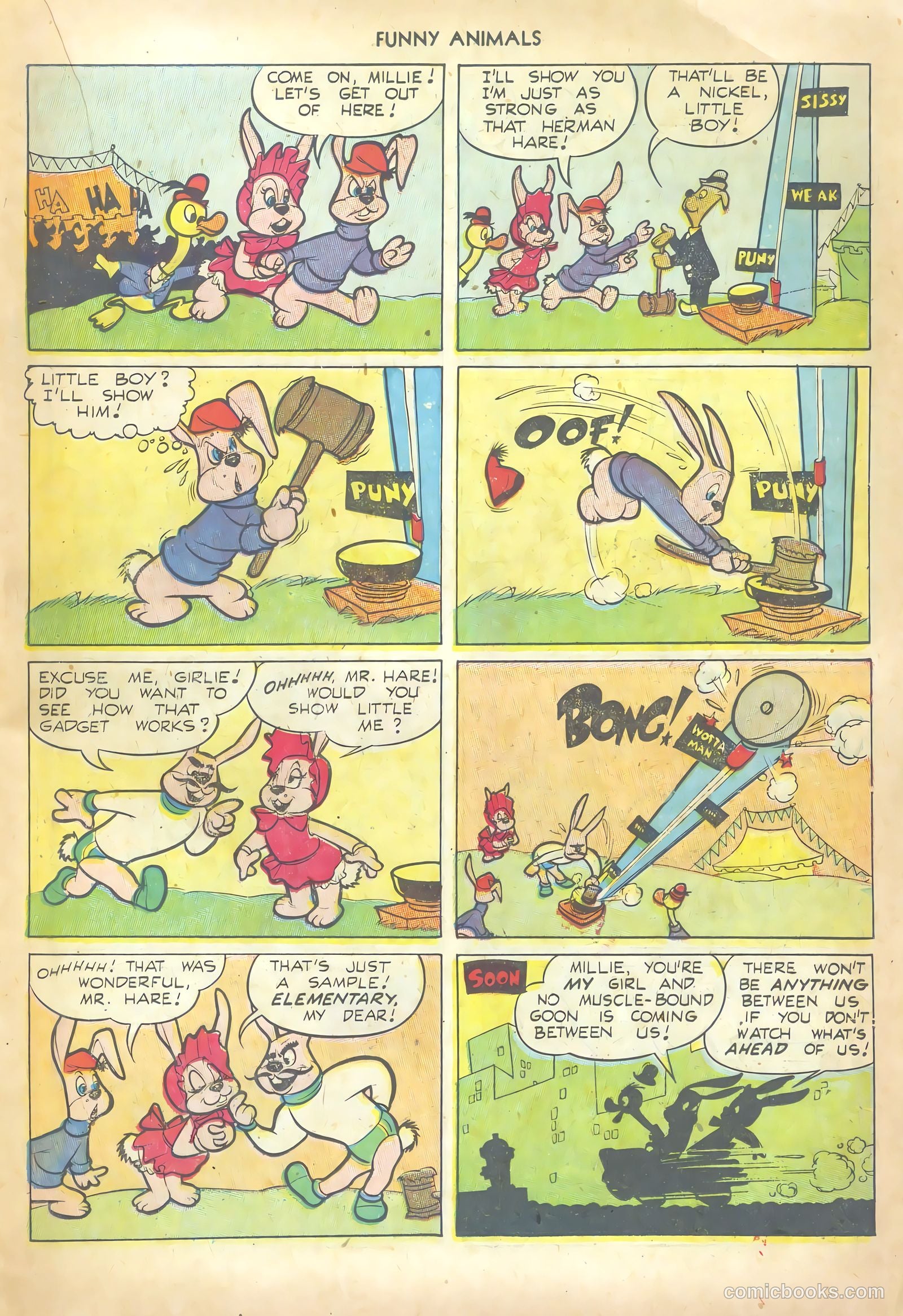 Fawcett's Funny Animals #82 — page 19 of 36