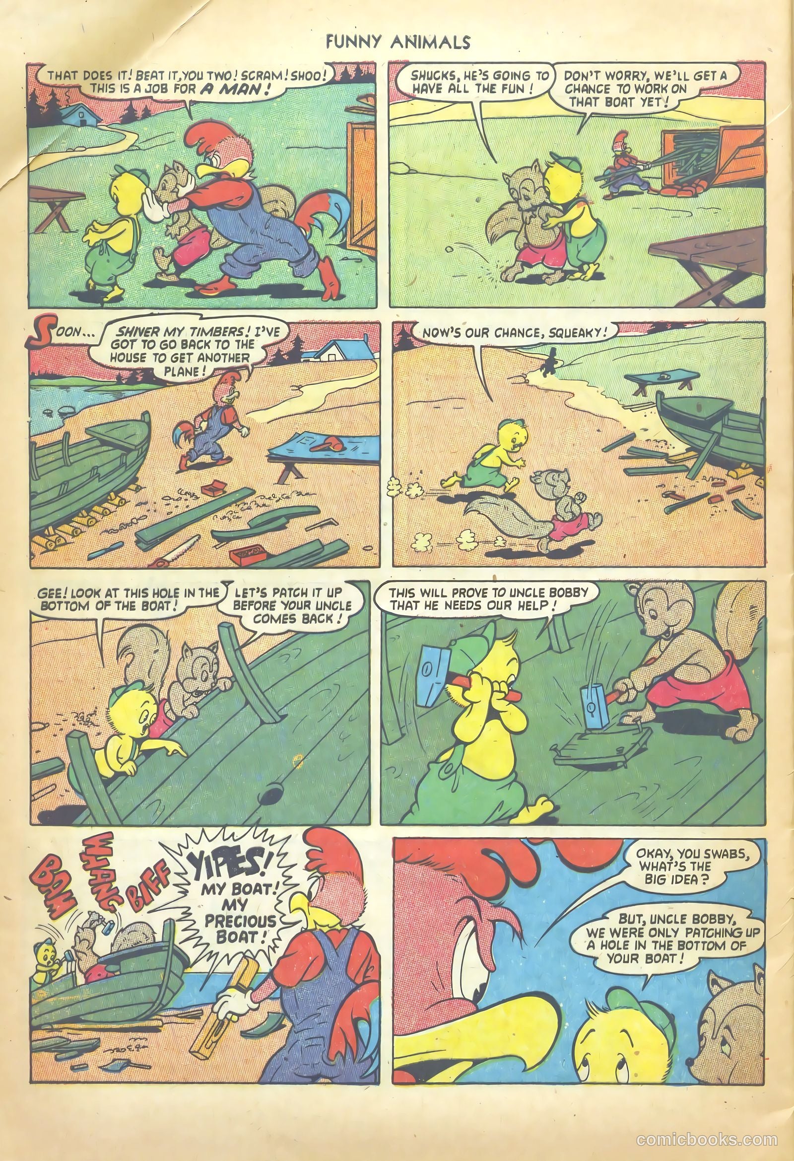 Fawcett's Funny Animals #82 — page 28 of 36