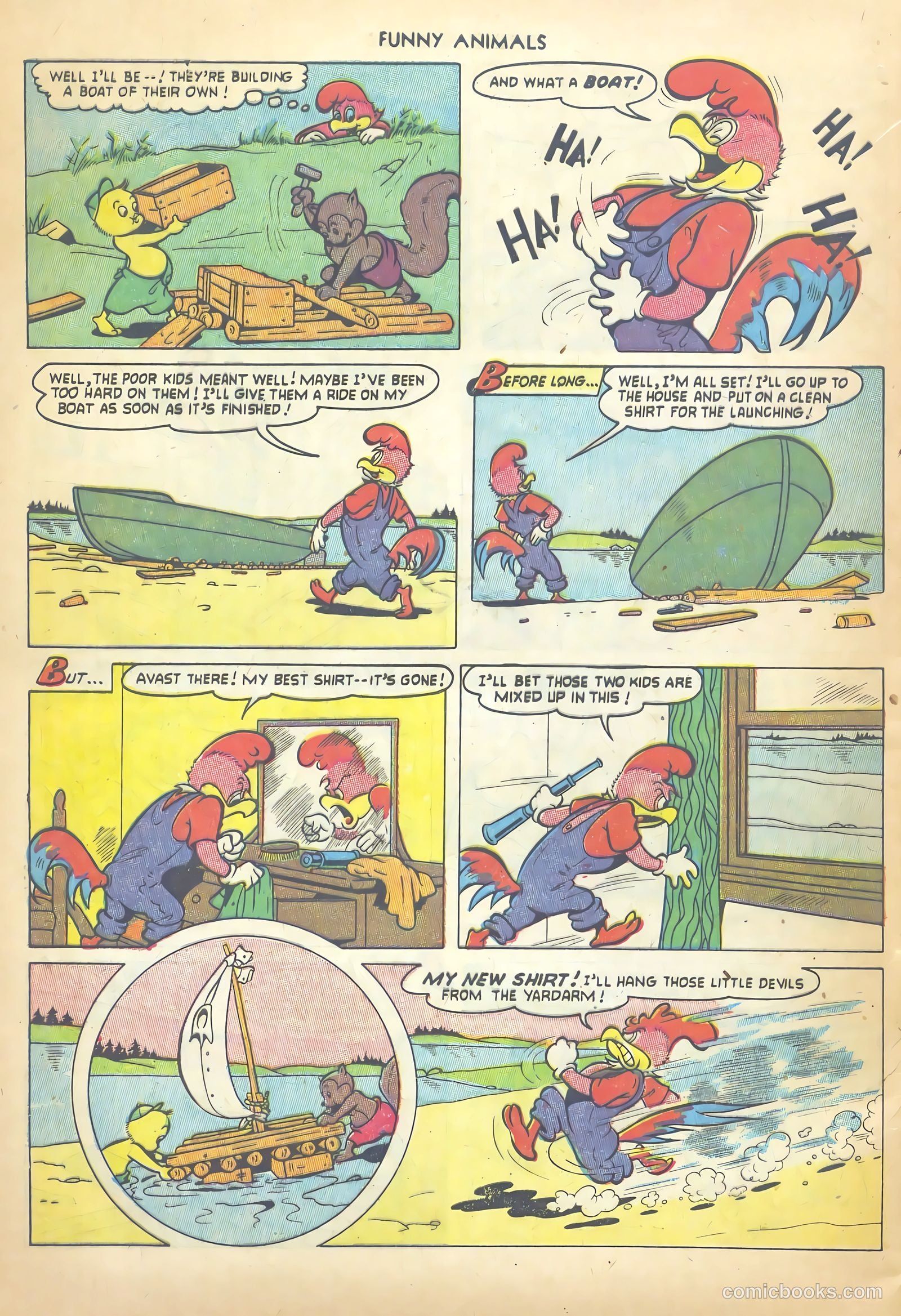 Fawcett's Funny Animals #82 — page 32 of 36