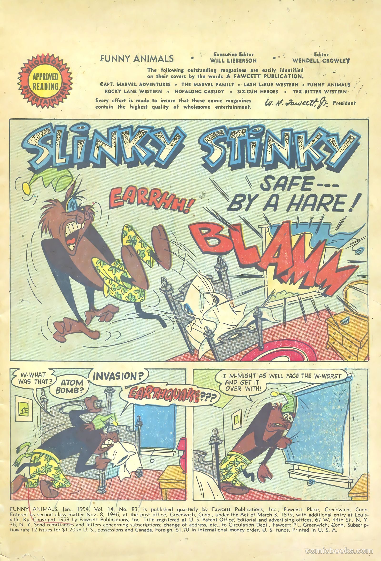 Fawcett's Funny Animals #83 — page 3 of 36