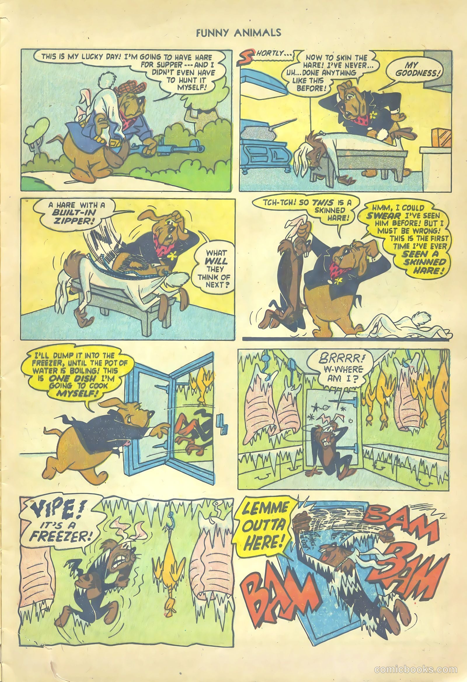 Fawcett's Funny Animals #83 — page 9 of 36