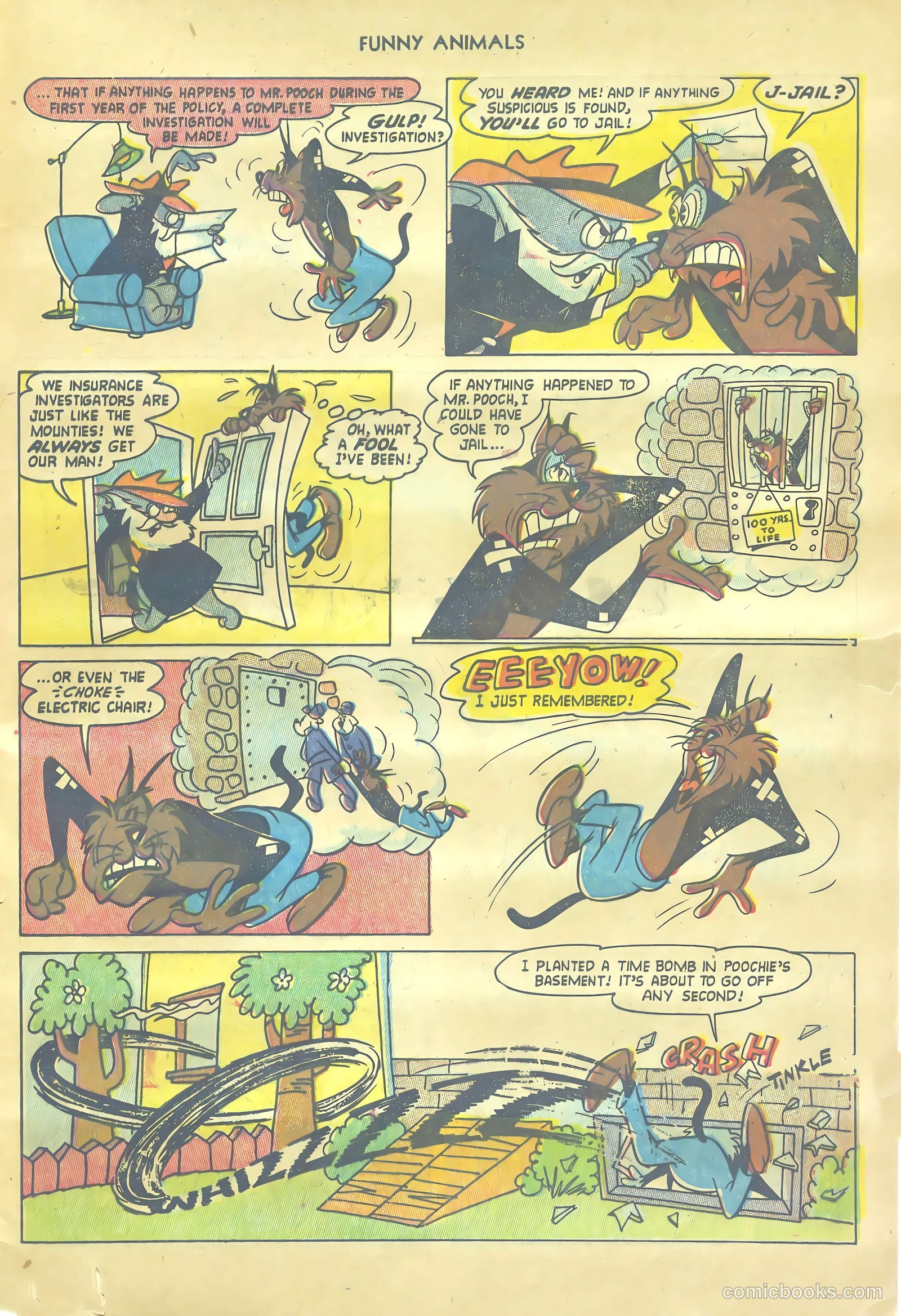 Fawcett's Funny Animals #83 — page 33 of 36