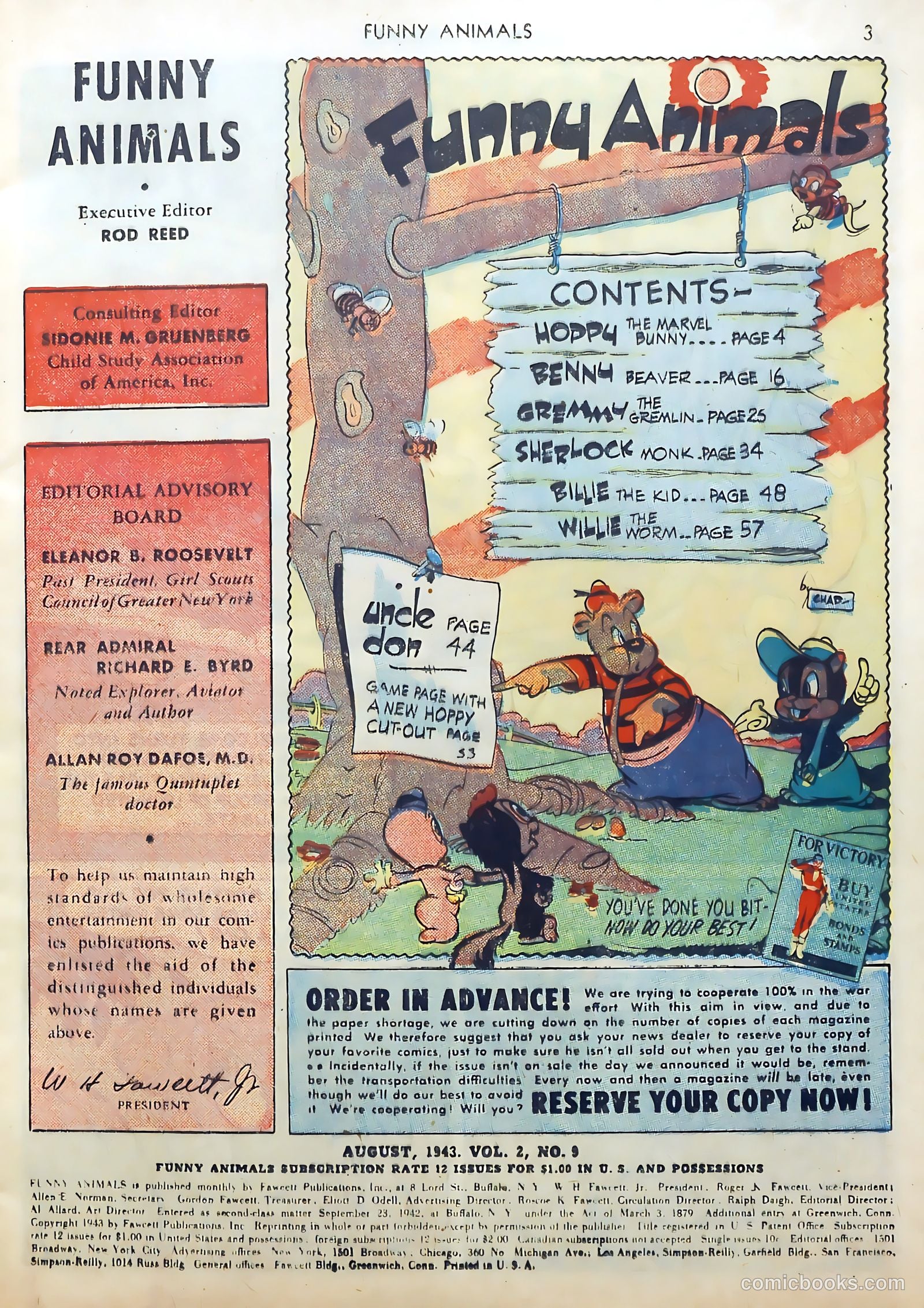 Fawcett's Funny Animals #9 — page 3 of 68