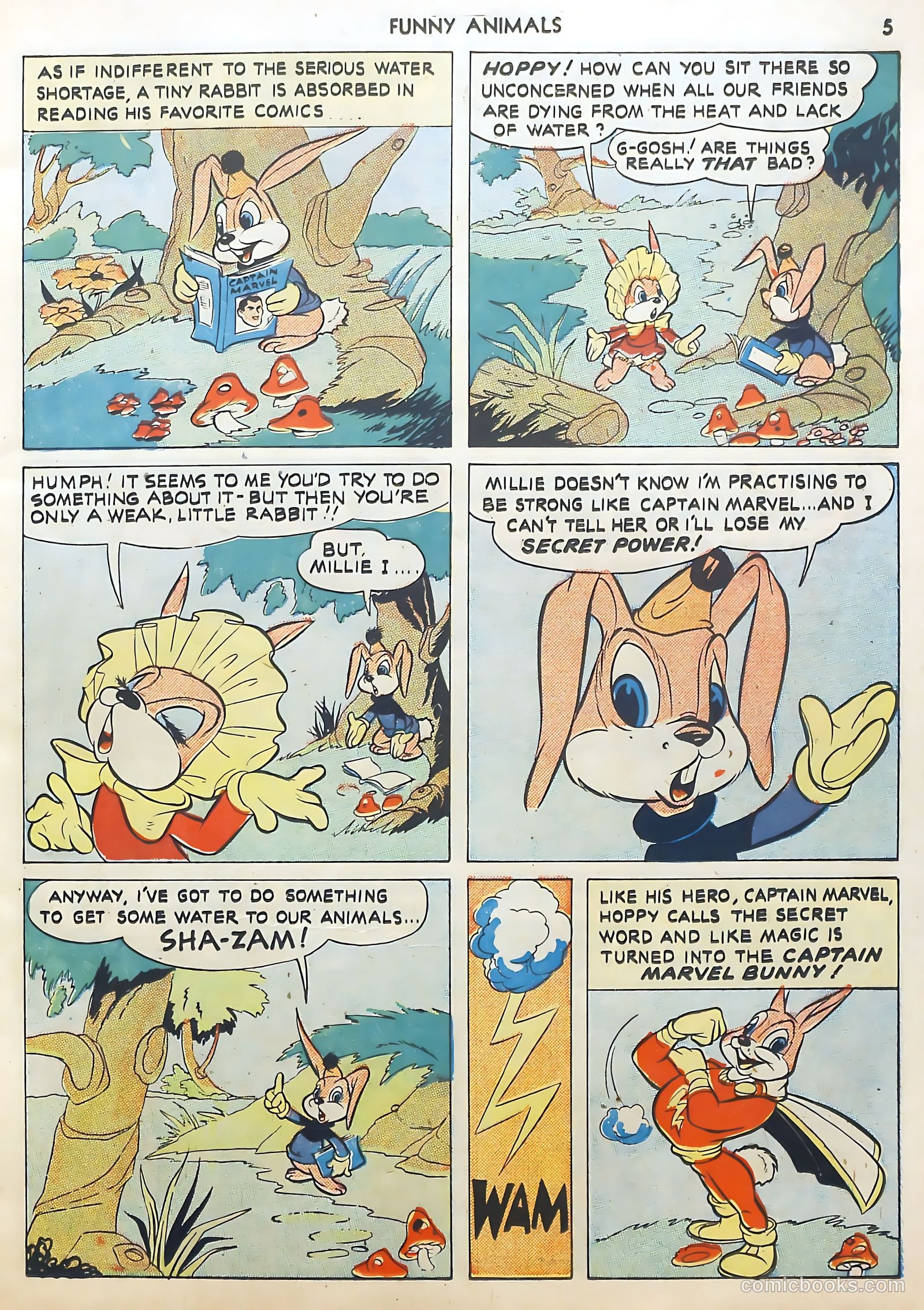 Fawcett's Funny Animals #9 — page 5 of 68