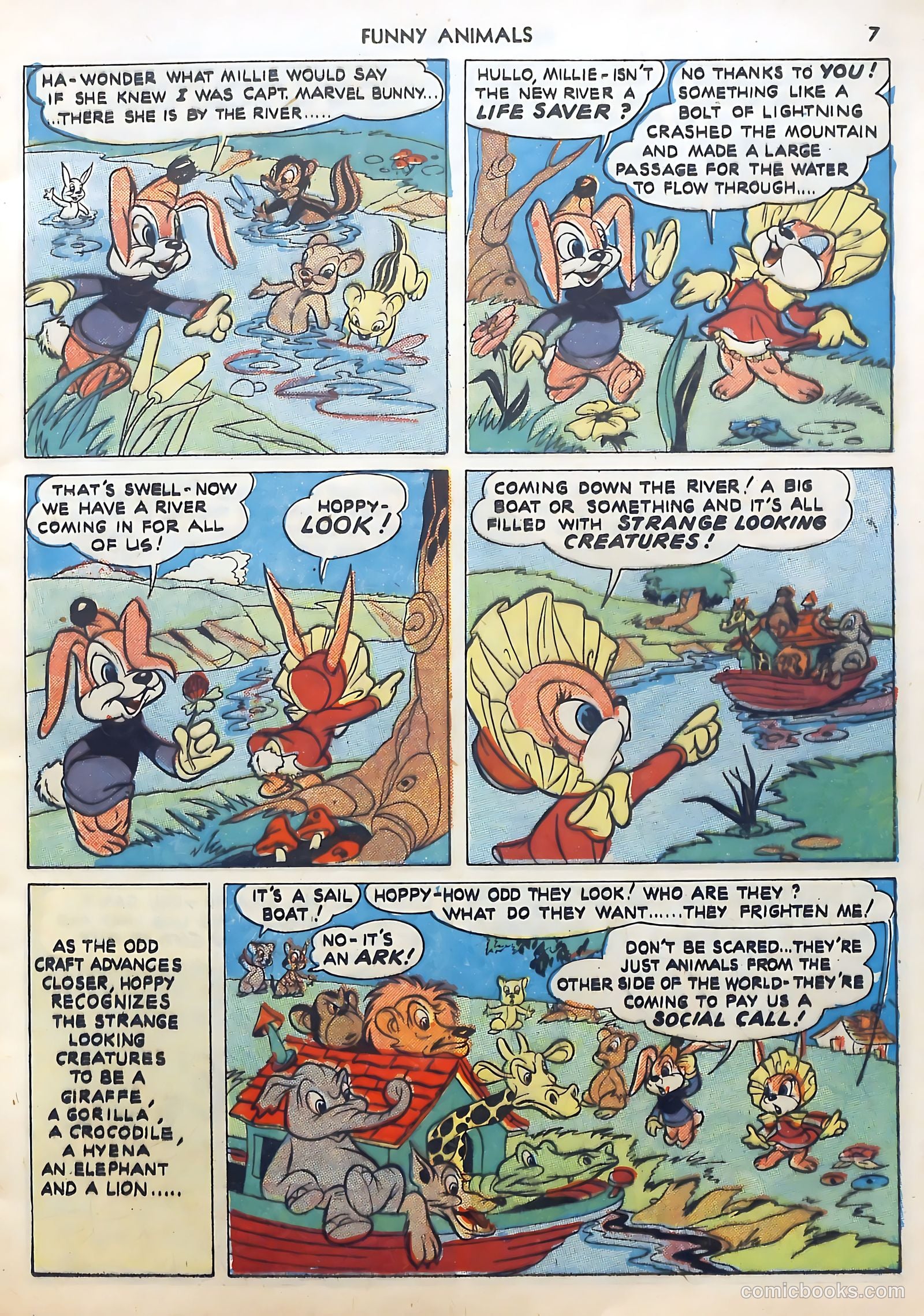 Fawcett's Funny Animals #9 — page 7 of 68