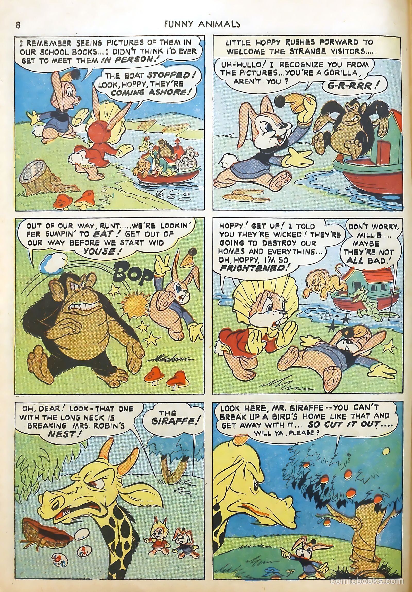 Fawcett's Funny Animals #9 — page 8 of 68