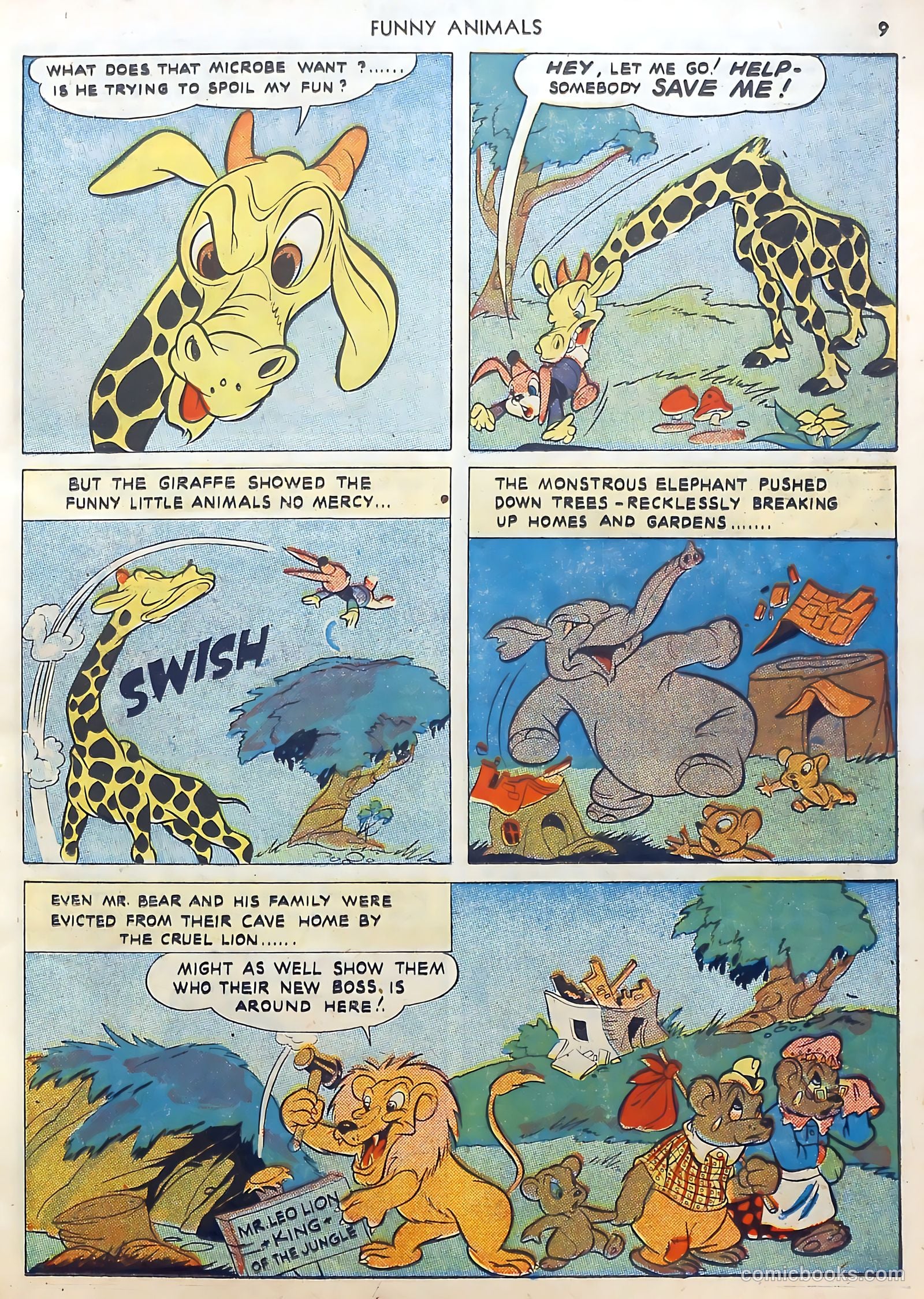 Fawcett's Funny Animals #9 — page 9 of 68