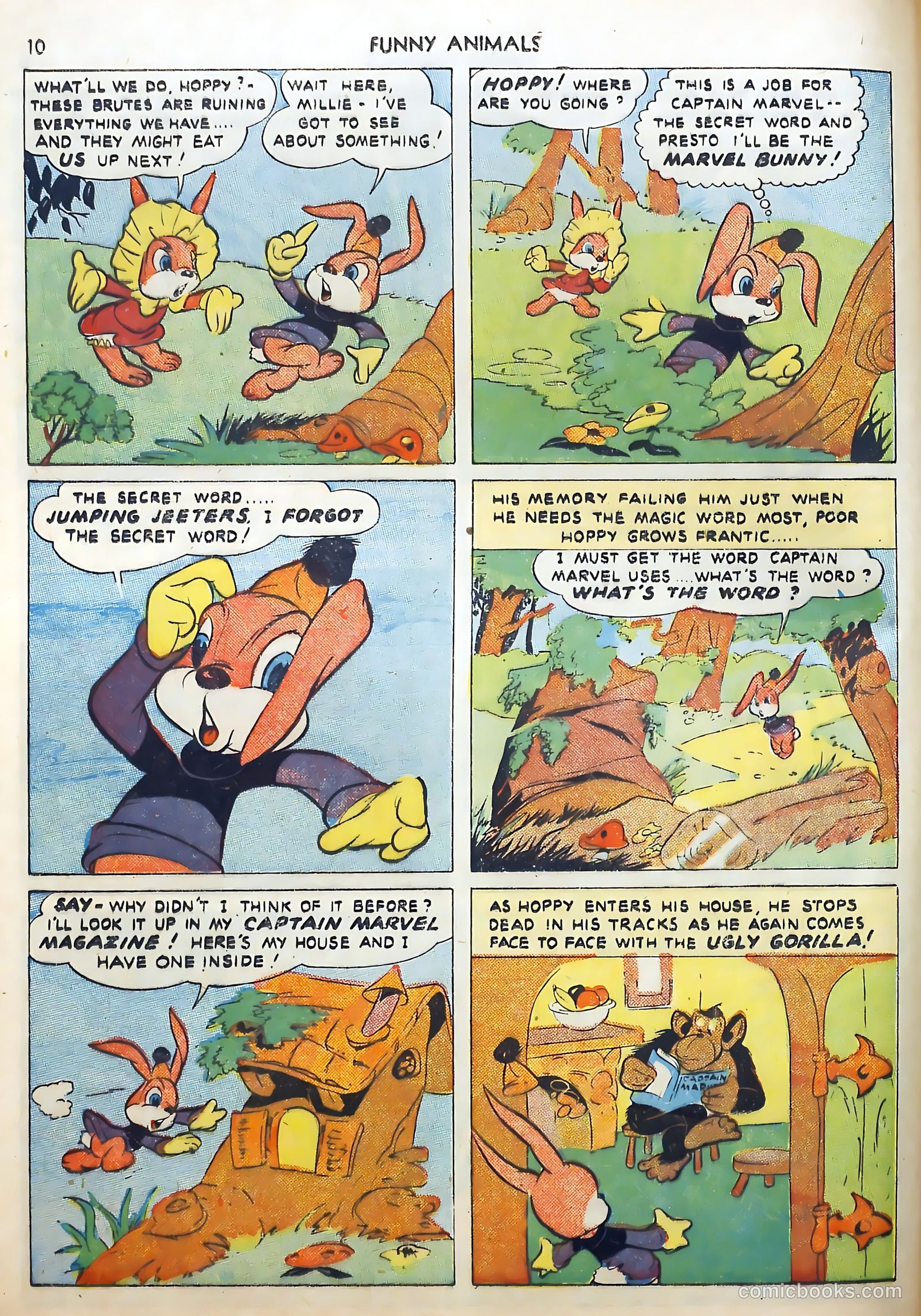 Fawcett's Funny Animals #9 — page 10 of 68