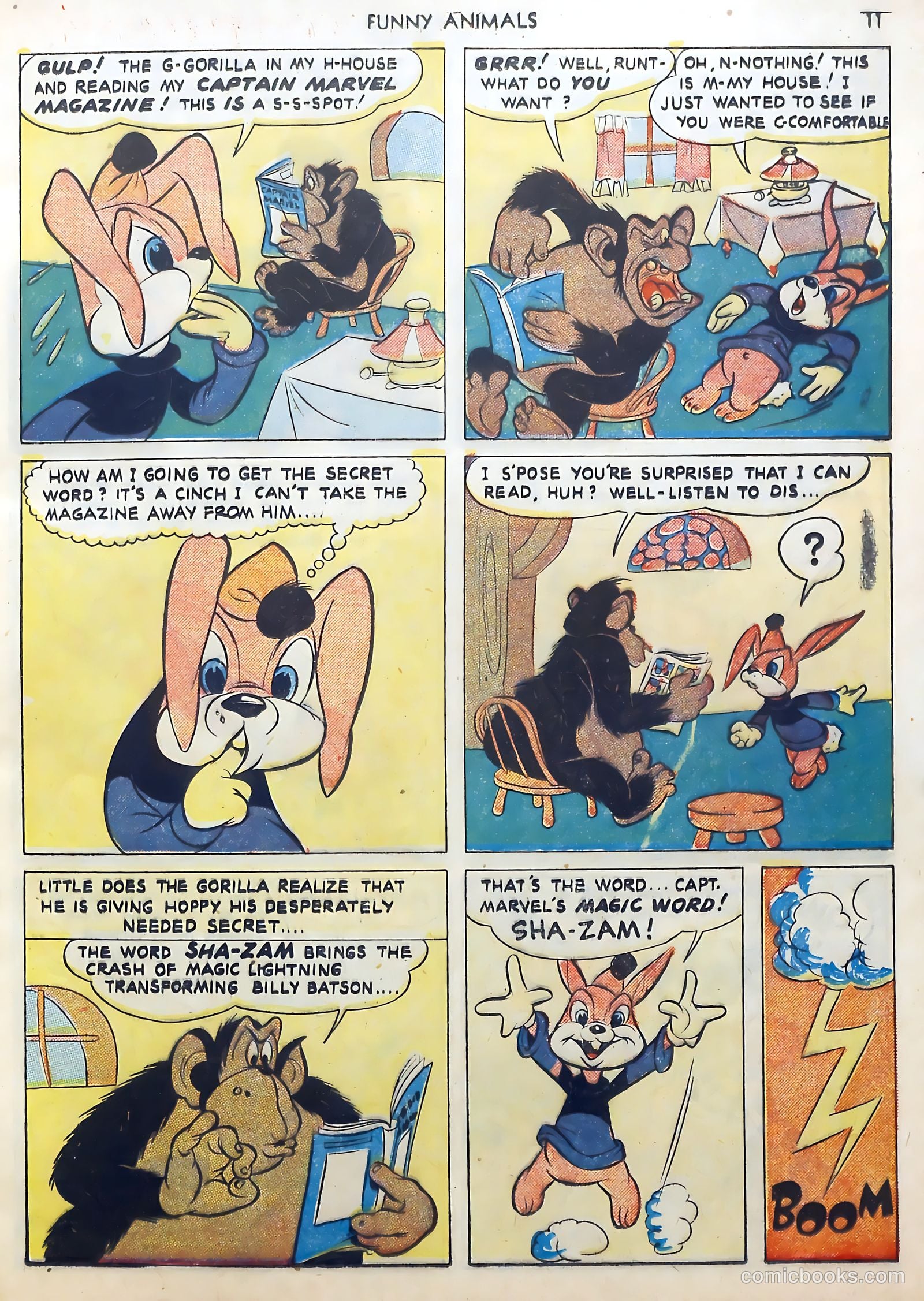 Fawcett's Funny Animals #9 — page 11 of 68