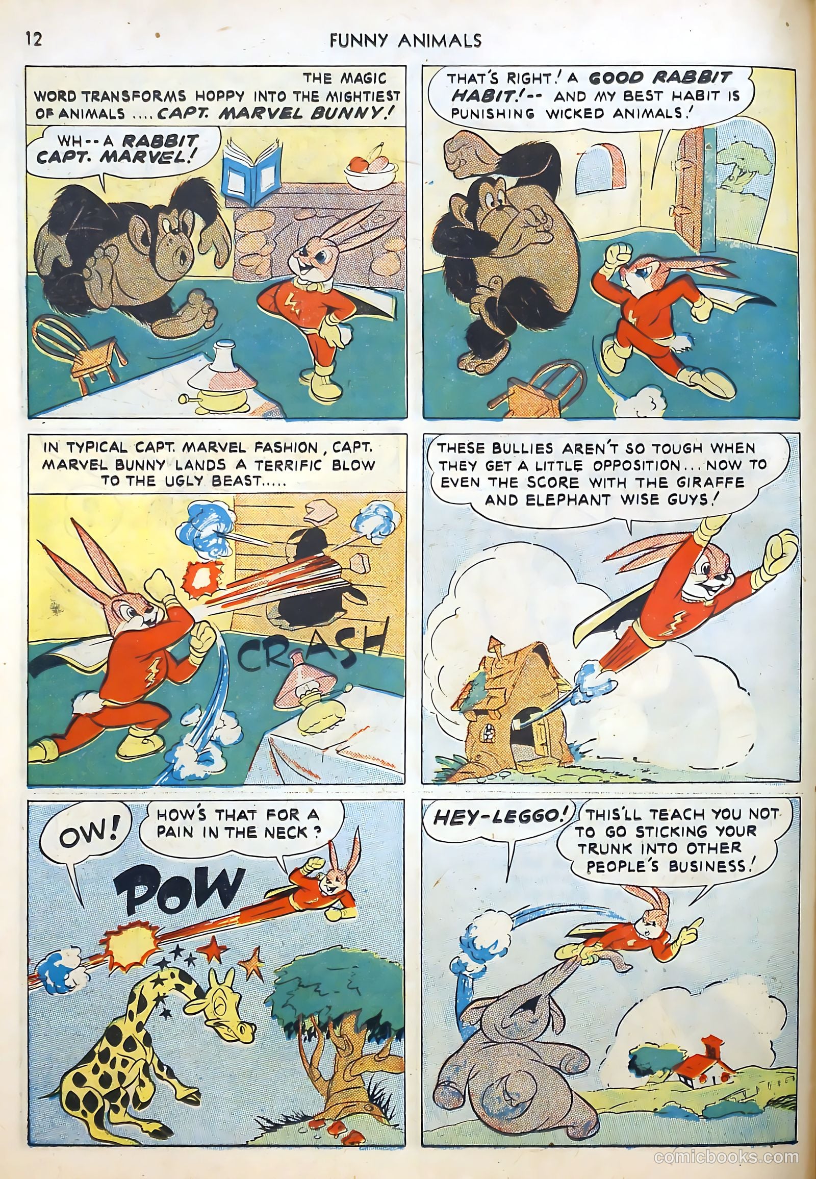 Fawcett's Funny Animals #9 — page 12 of 68