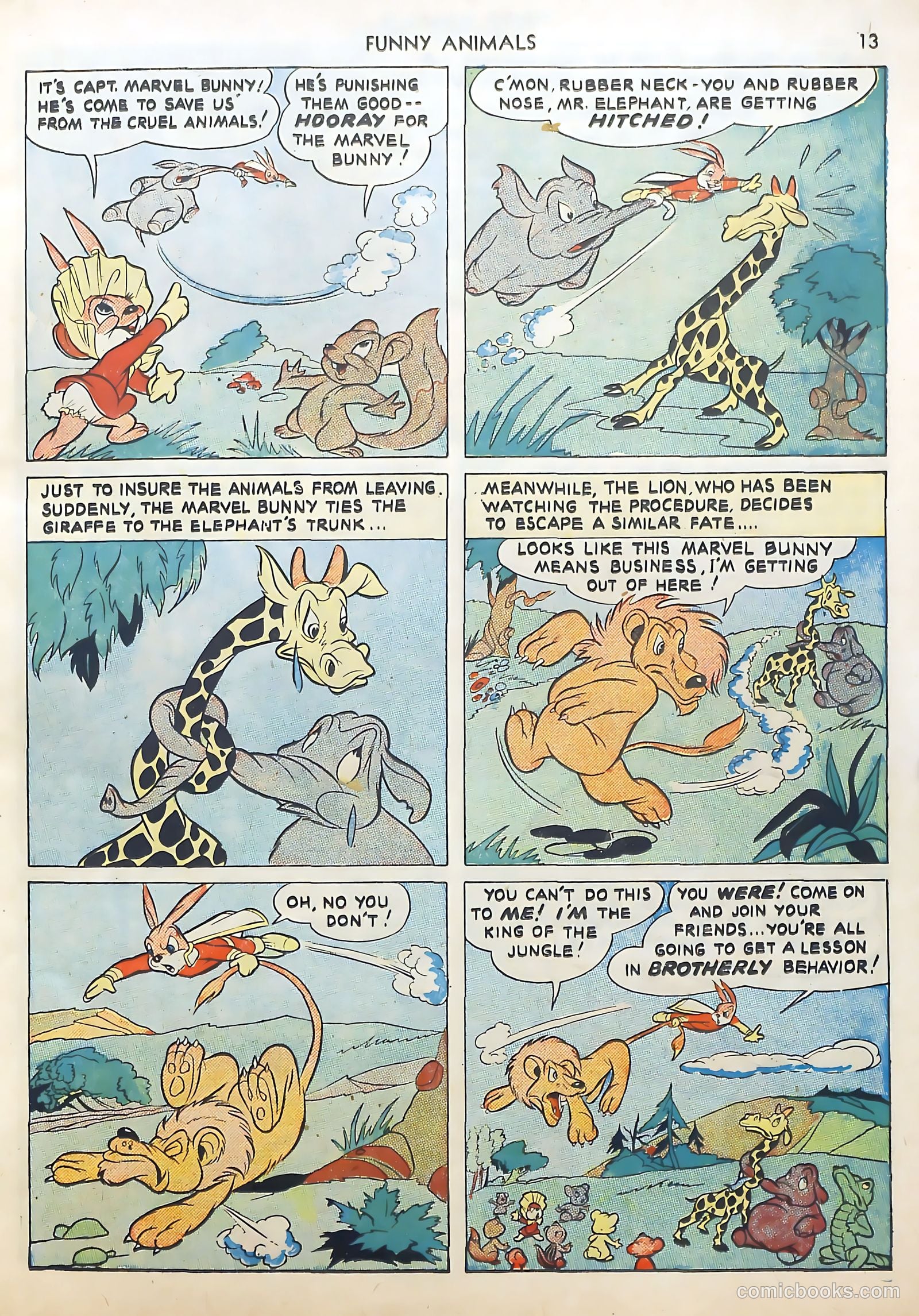 Fawcett's Funny Animals #9 — page 13 of 68