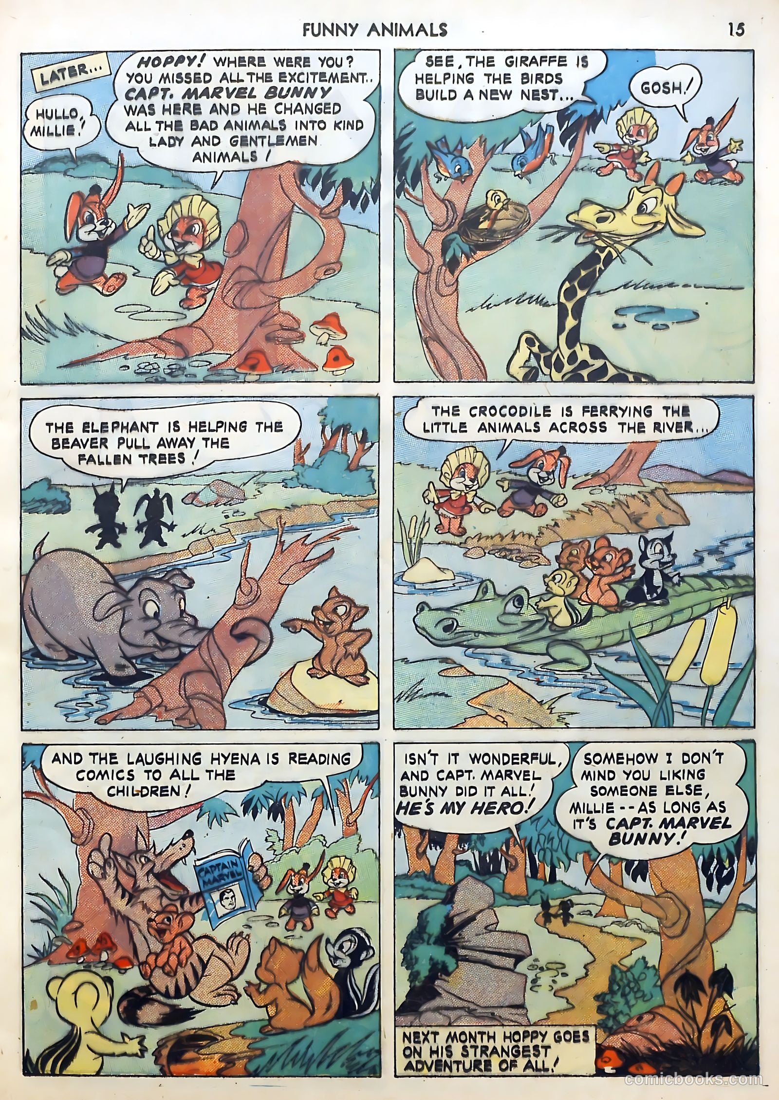 Fawcett's Funny Animals #9 — page 15 of 68