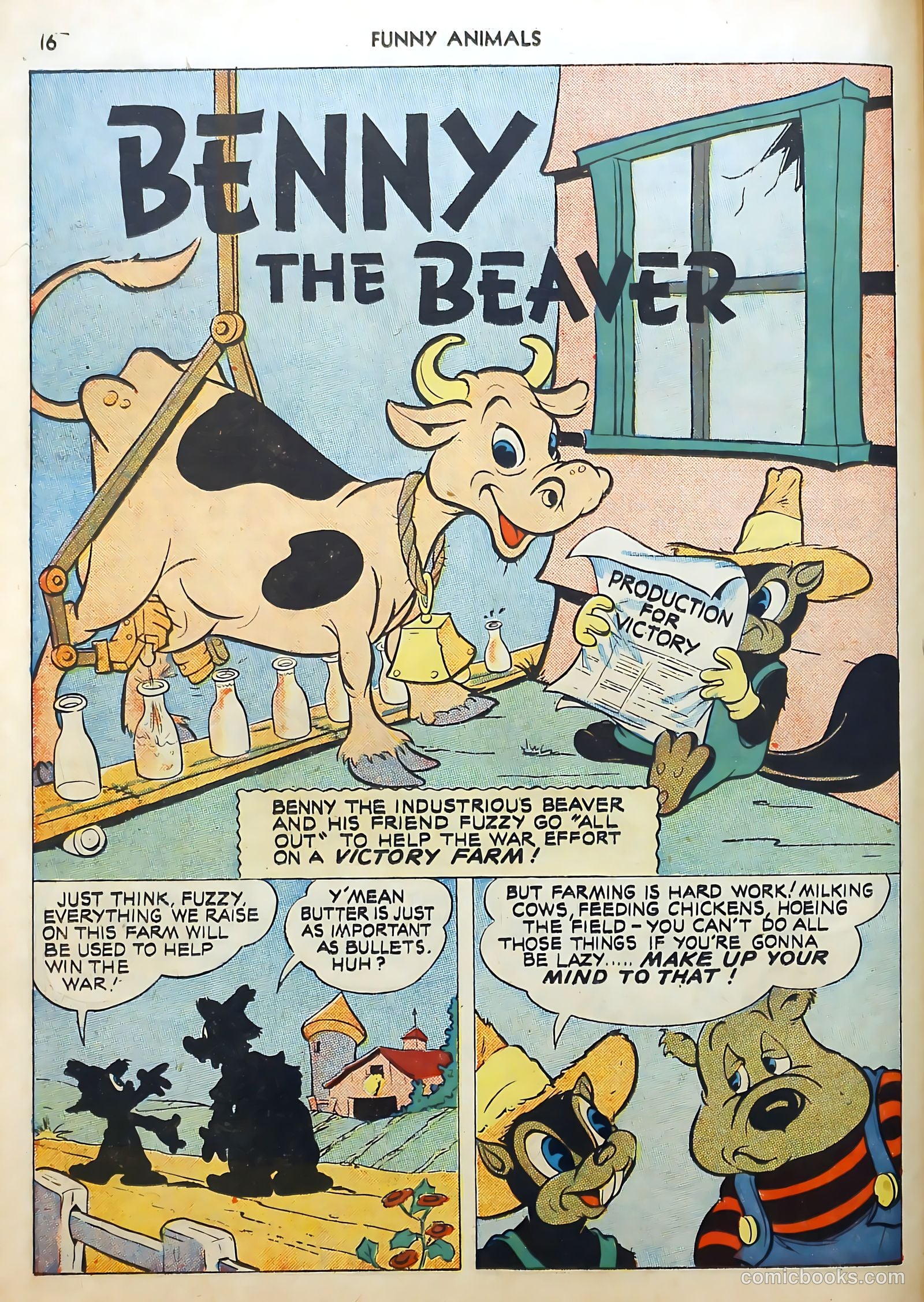 Fawcett's Funny Animals #9 — page 16 of 68