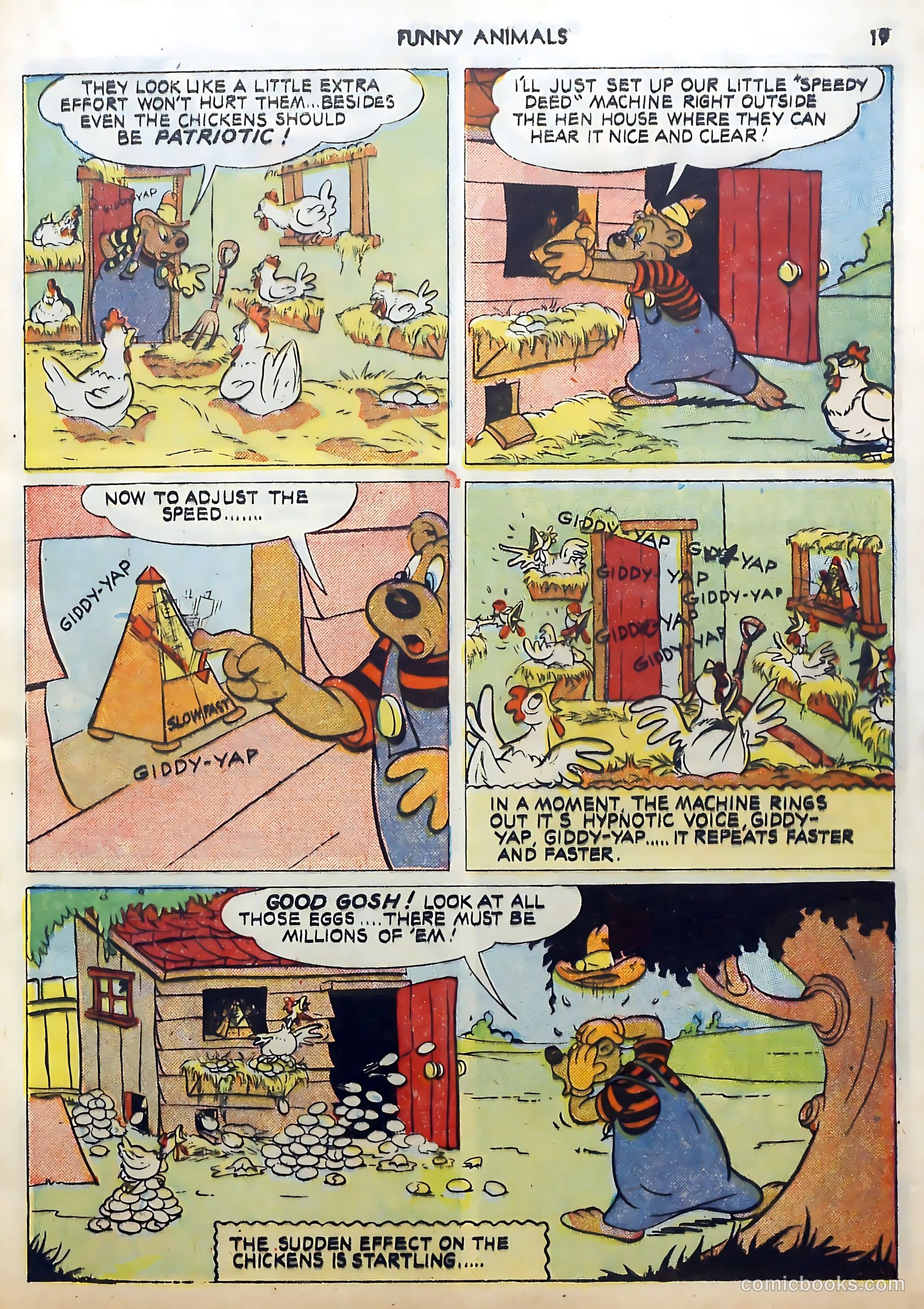 Fawcett's Funny Animals #9 — page 19 of 68