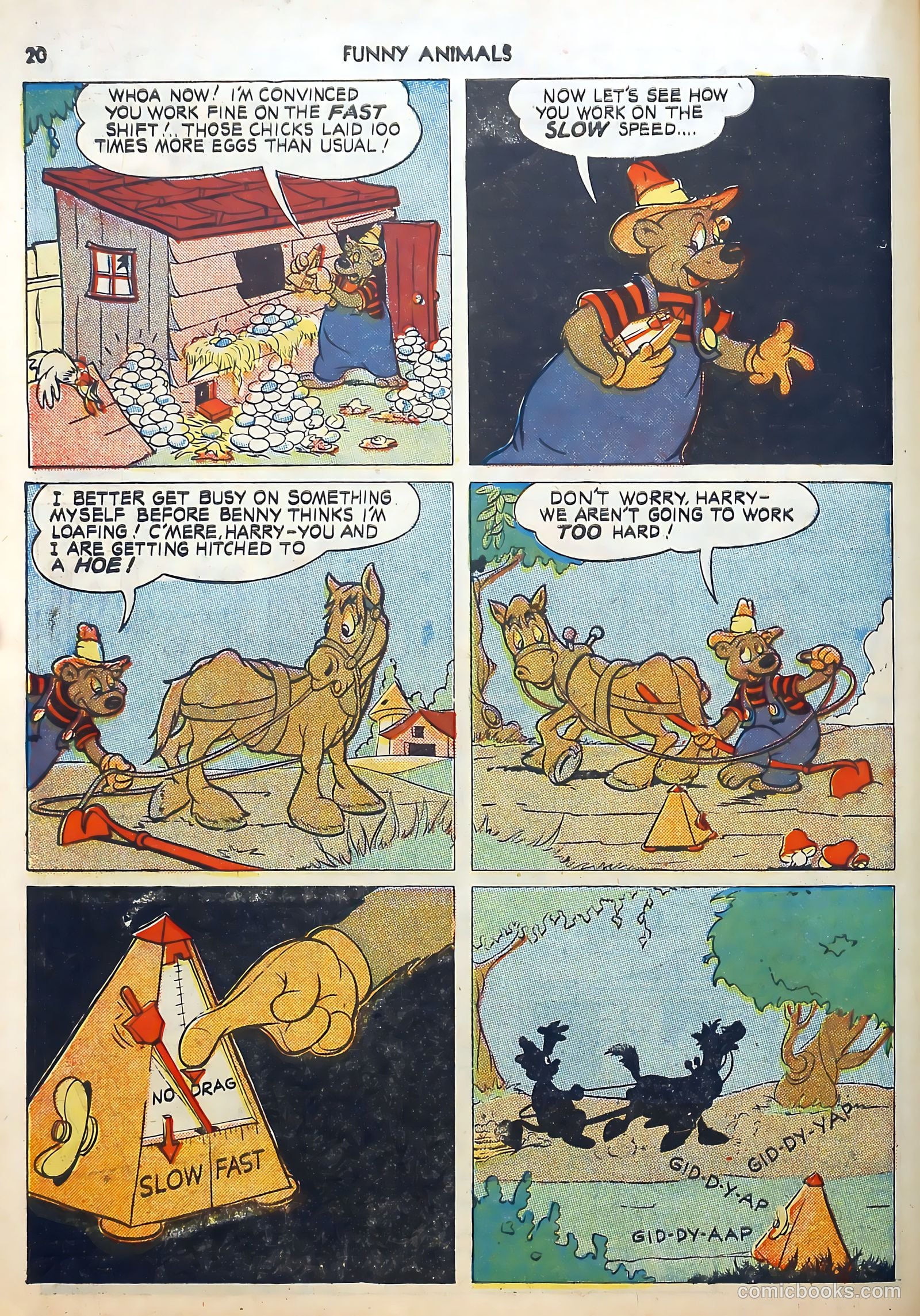 Fawcett's Funny Animals #9 — page 20 of 68