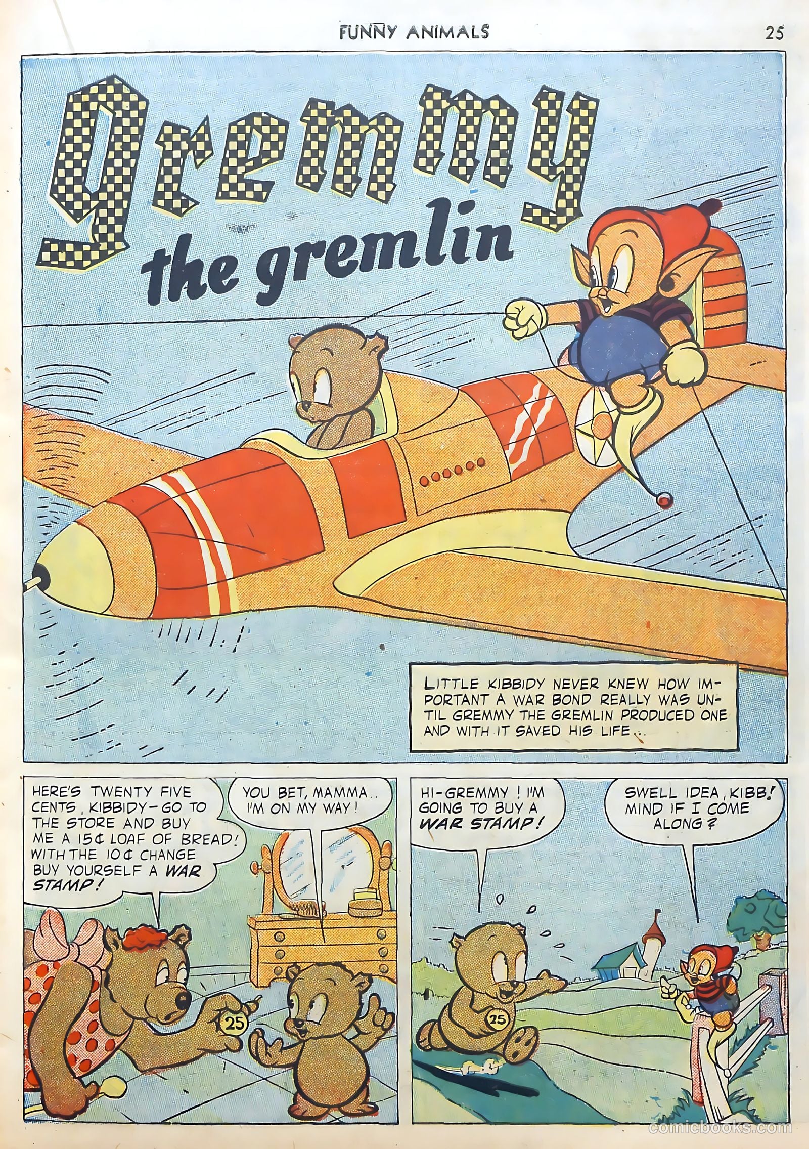 Fawcett's Funny Animals #9 — page 25 of 68