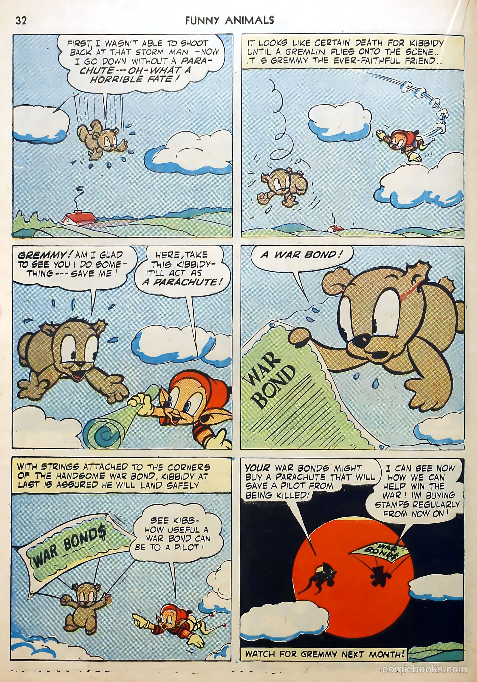 Fawcett's Funny Animals #9 — page 32 of 68