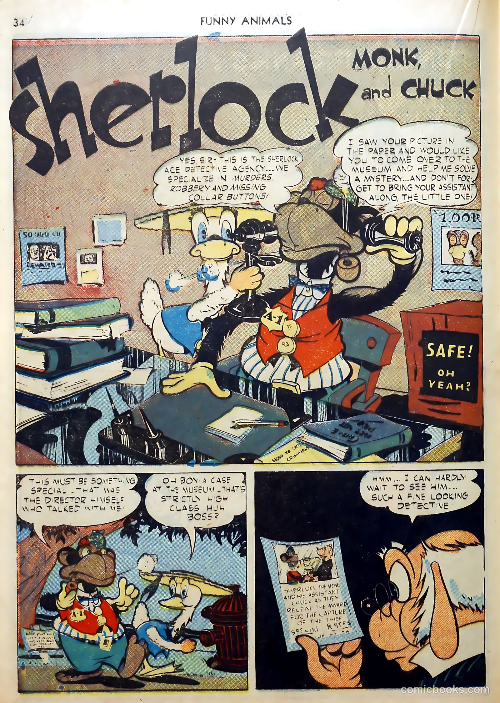 Fawcett's Funny Animals #9 — page 34 of 68