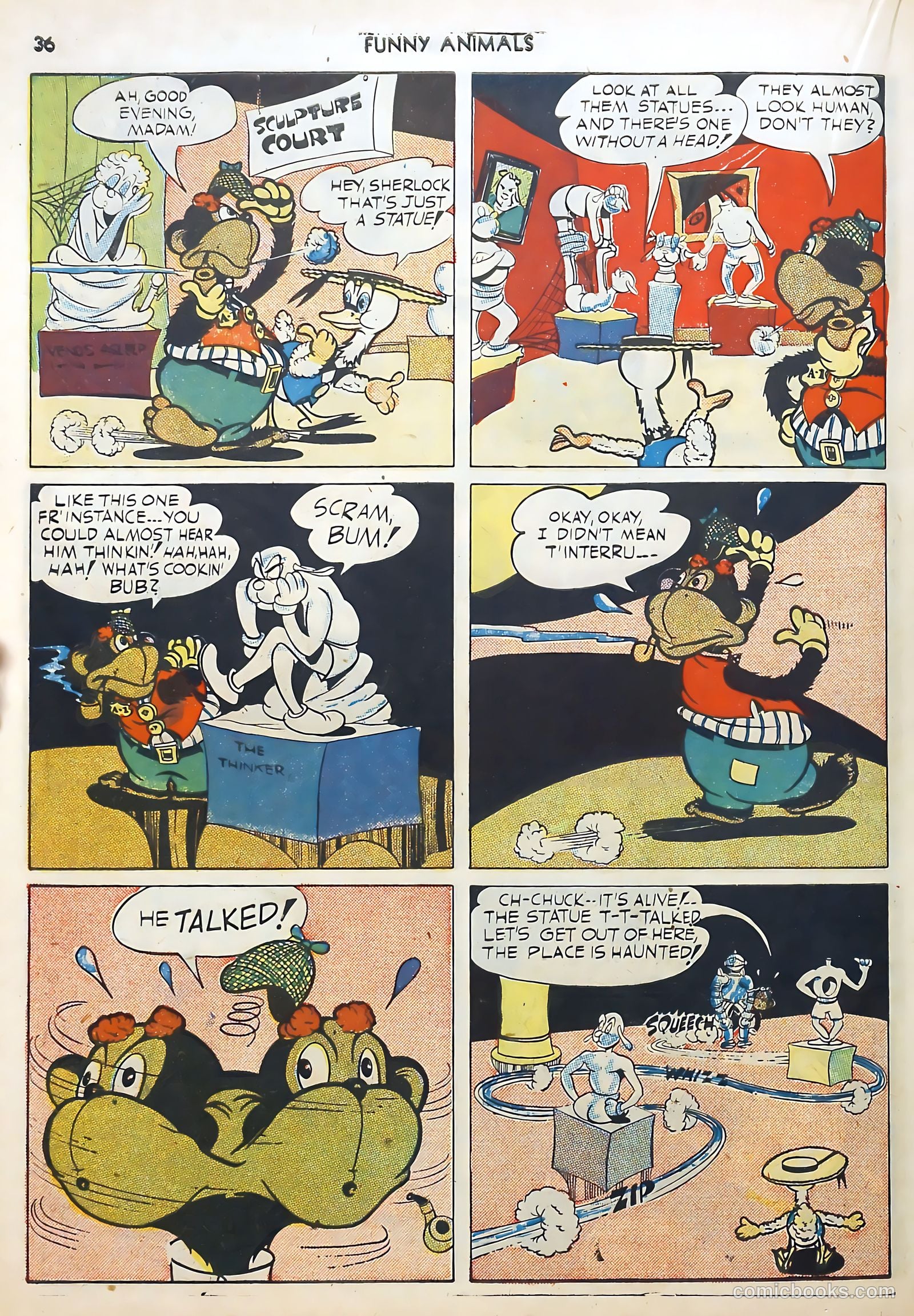 Fawcett's Funny Animals #9 — page 36 of 68