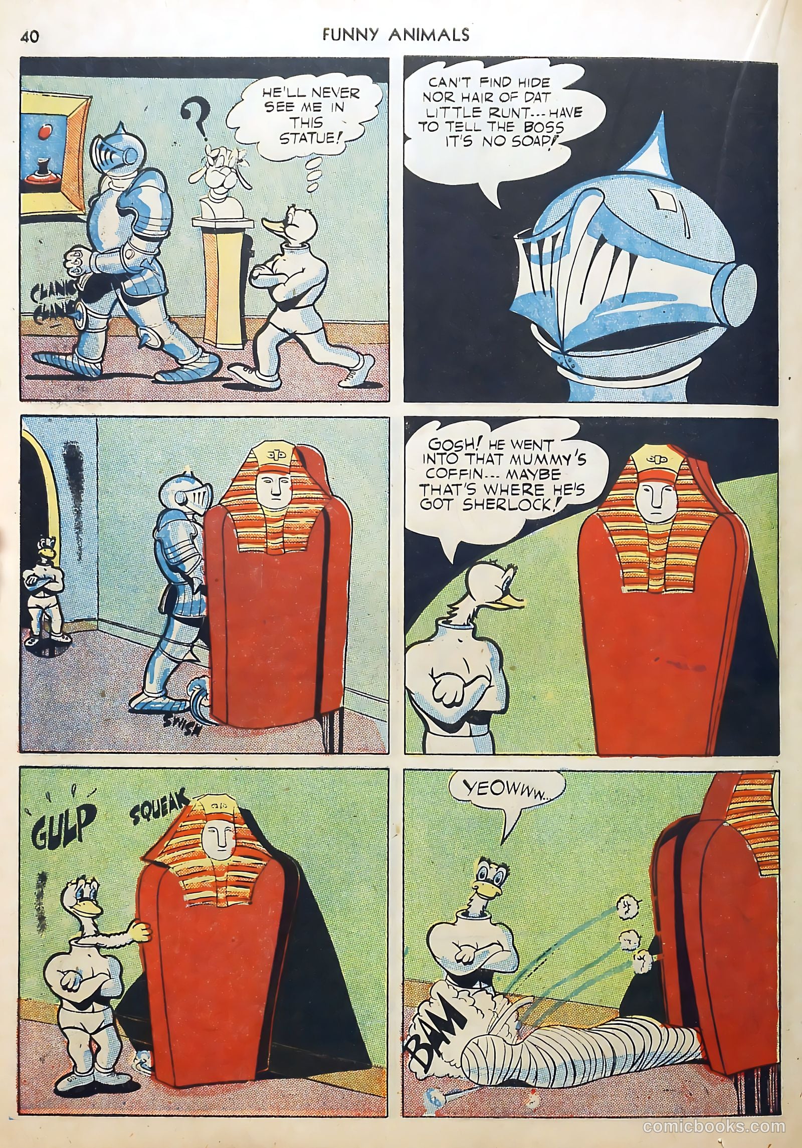 Fawcett's Funny Animals #9 — page 40 of 68