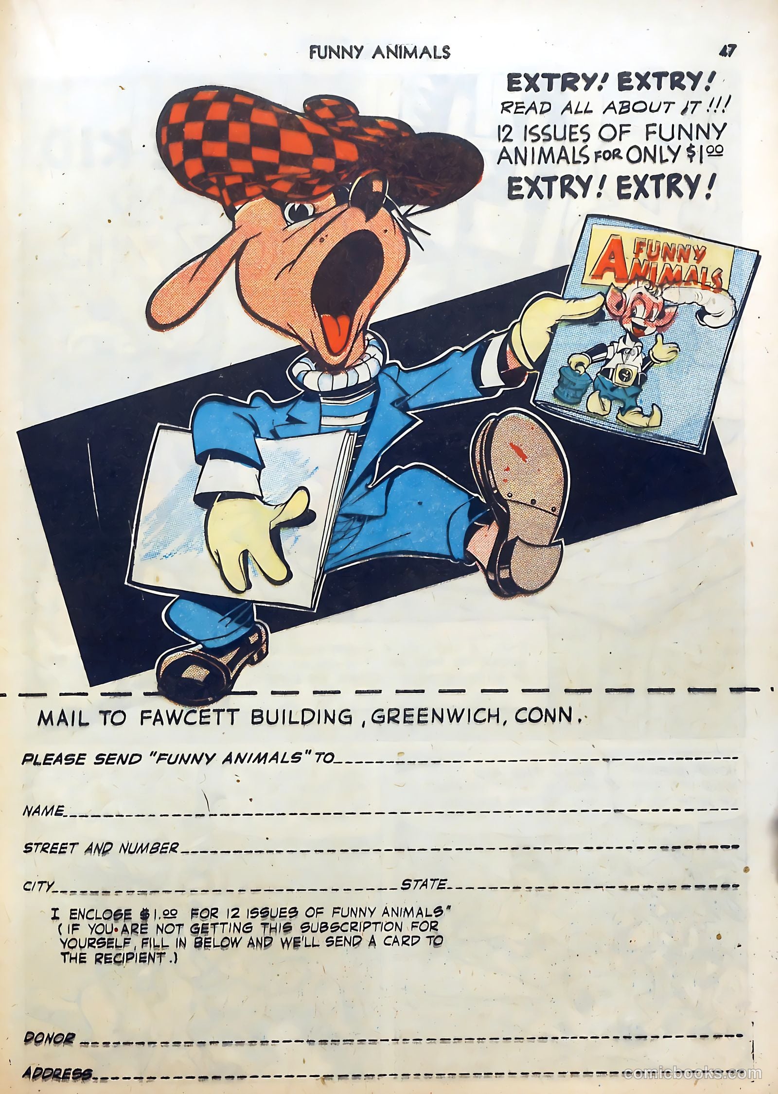 Fawcett's Funny Animals #9 — page 47 of 68