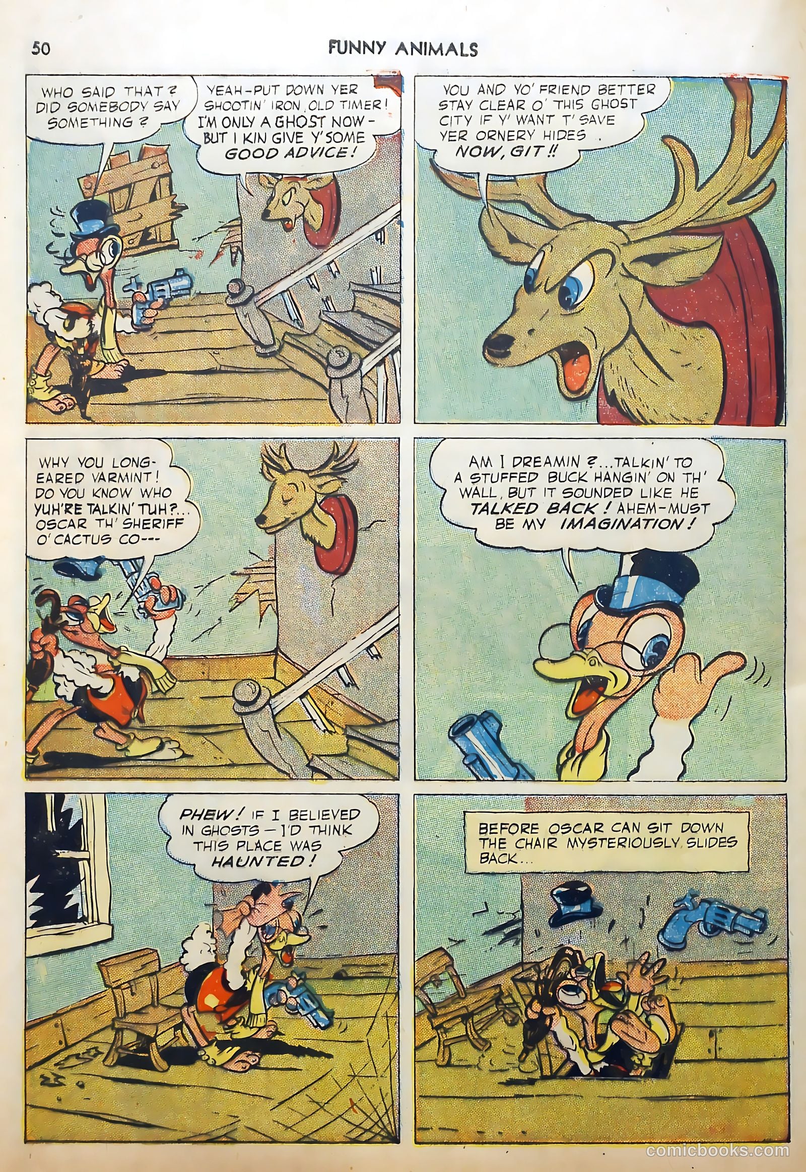 Fawcett's Funny Animals #9 — page 50 of 68