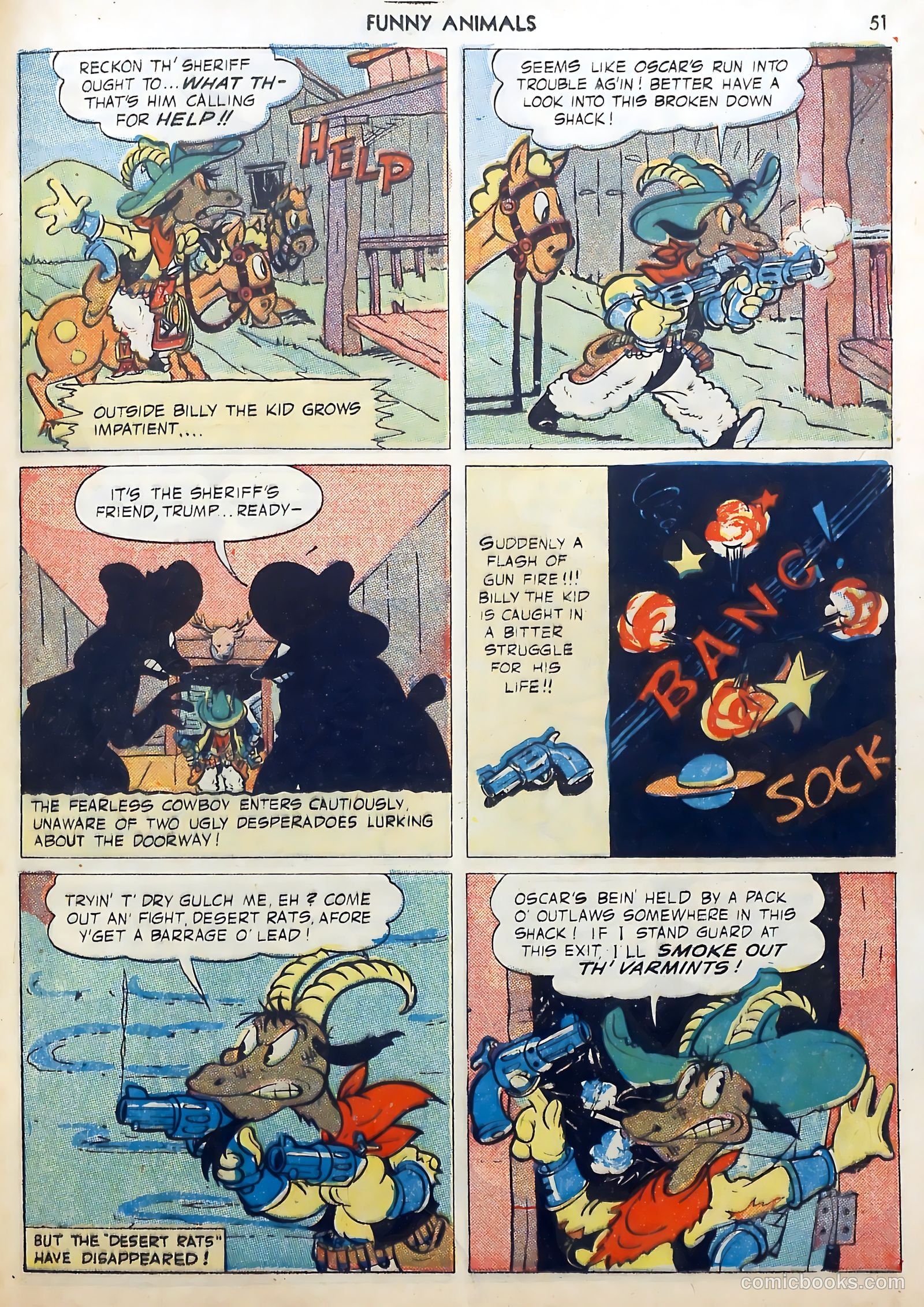 Fawcett's Funny Animals #9 — page 51 of 68
