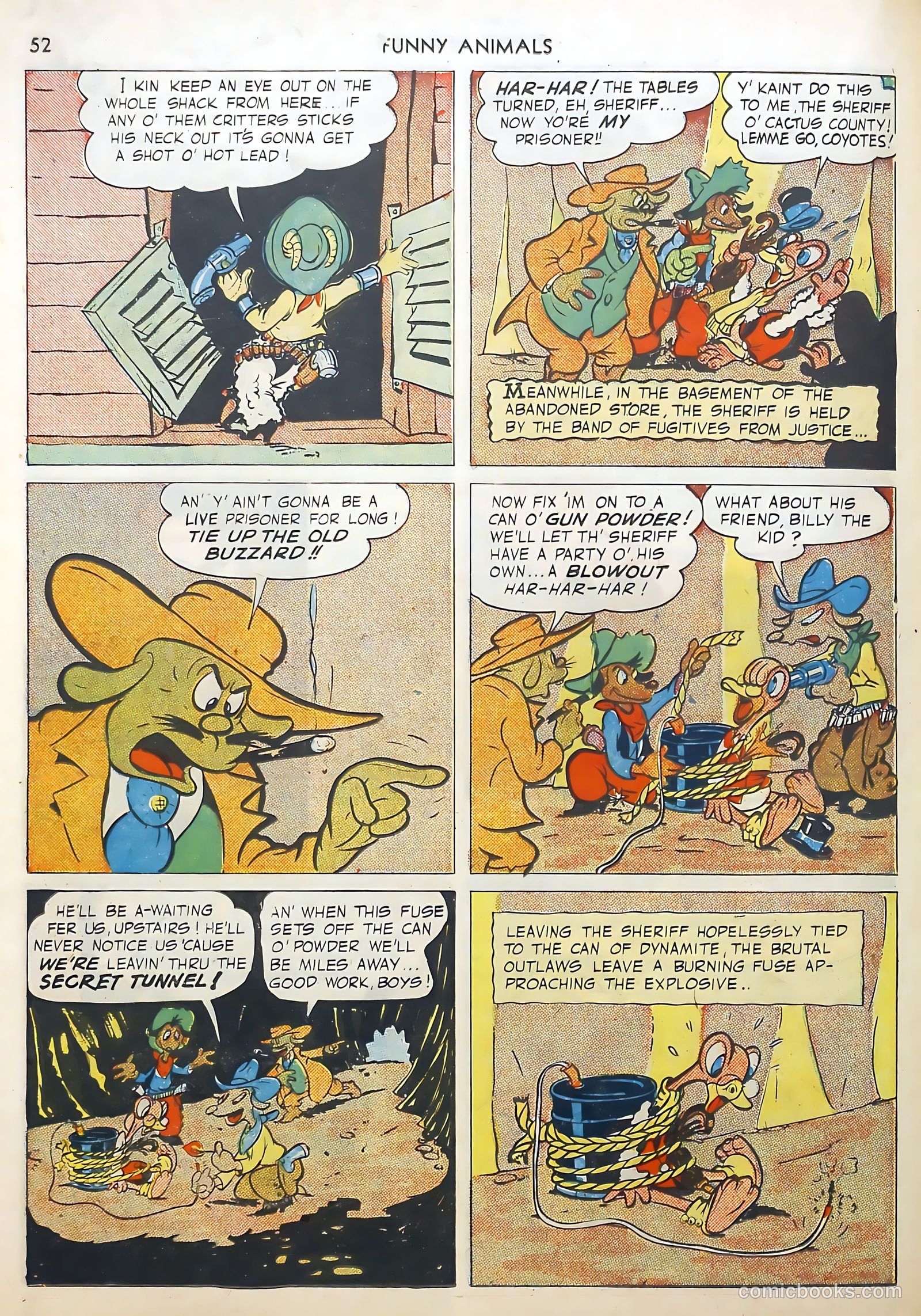 Fawcett's Funny Animals #9 — page 52 of 68