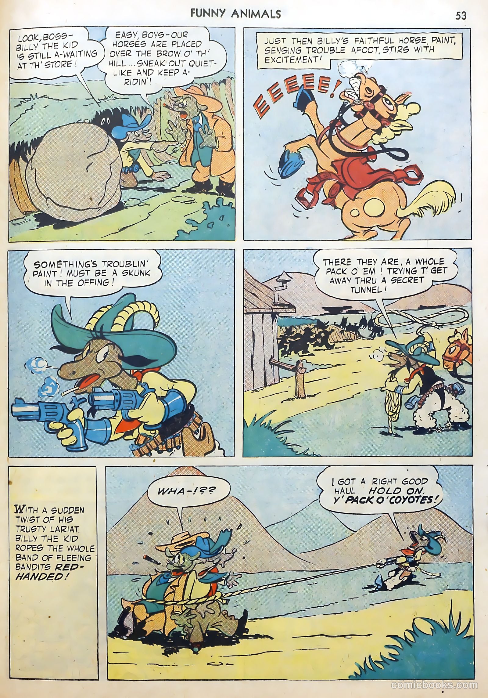 Fawcett's Funny Animals #9 — page 53 of 68