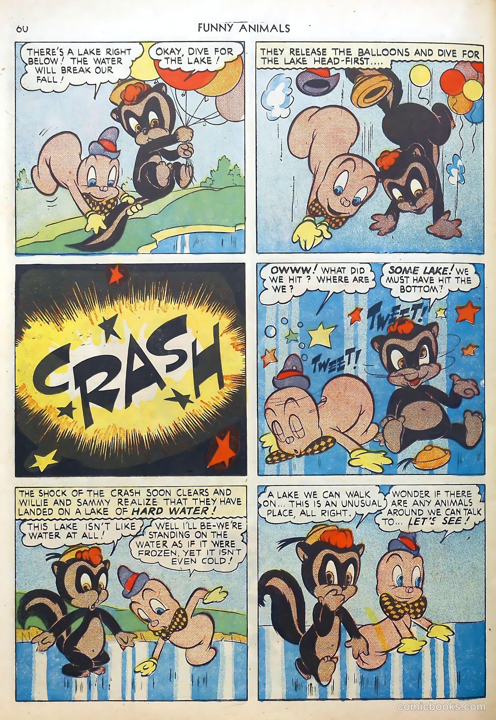 Fawcett's Funny Animals #9 — page 60 of 68