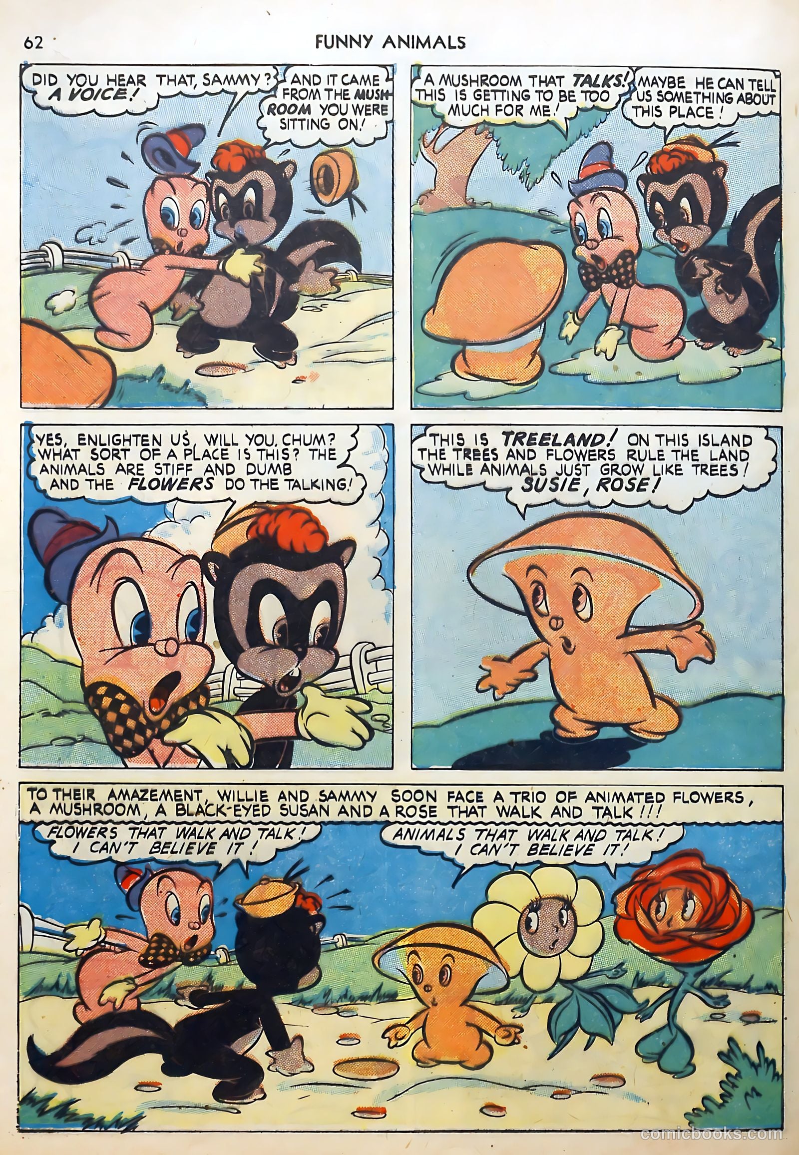 Fawcett's Funny Animals #9 — page 62 of 68