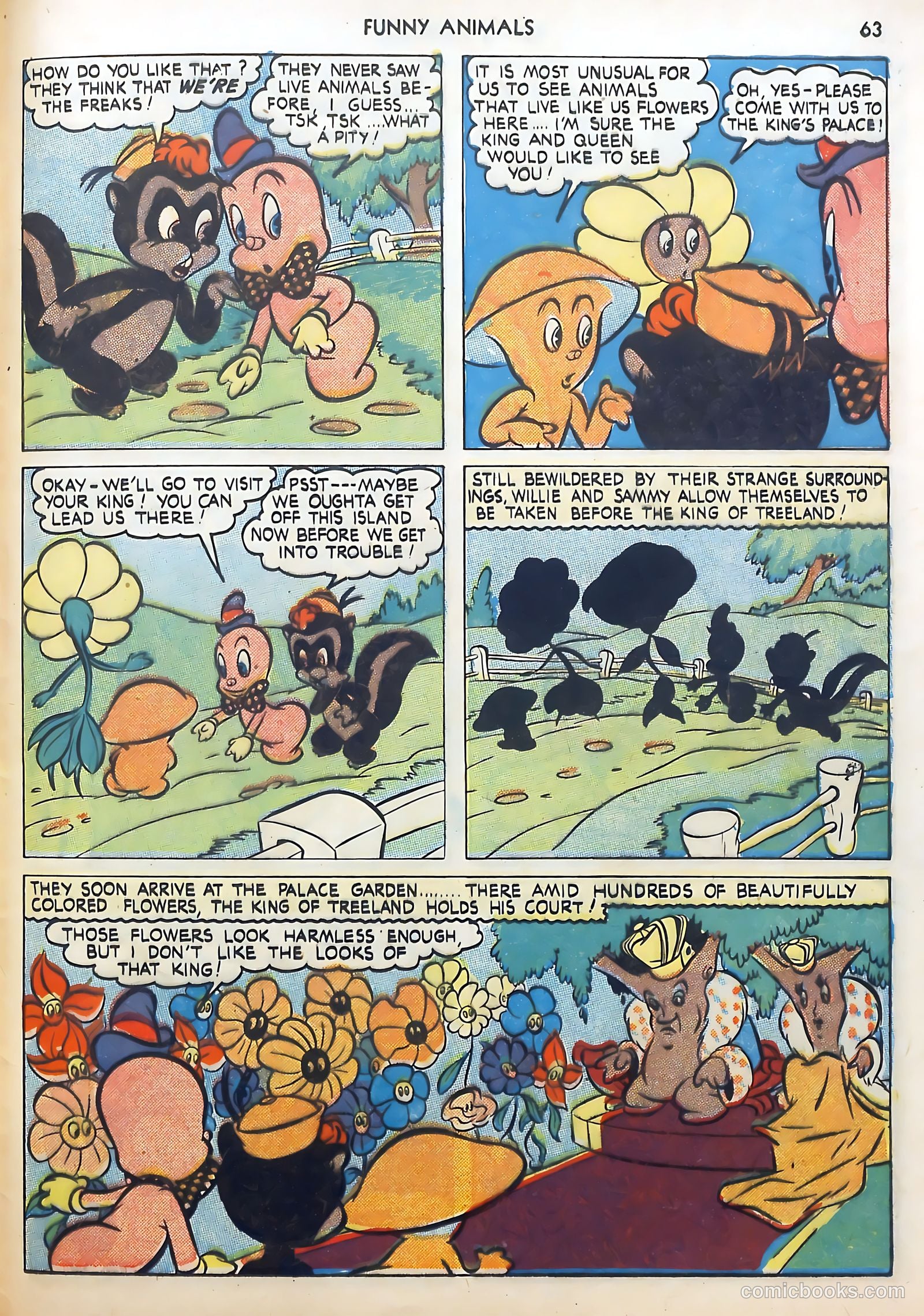 Fawcett's Funny Animals #9 — page 63 of 68