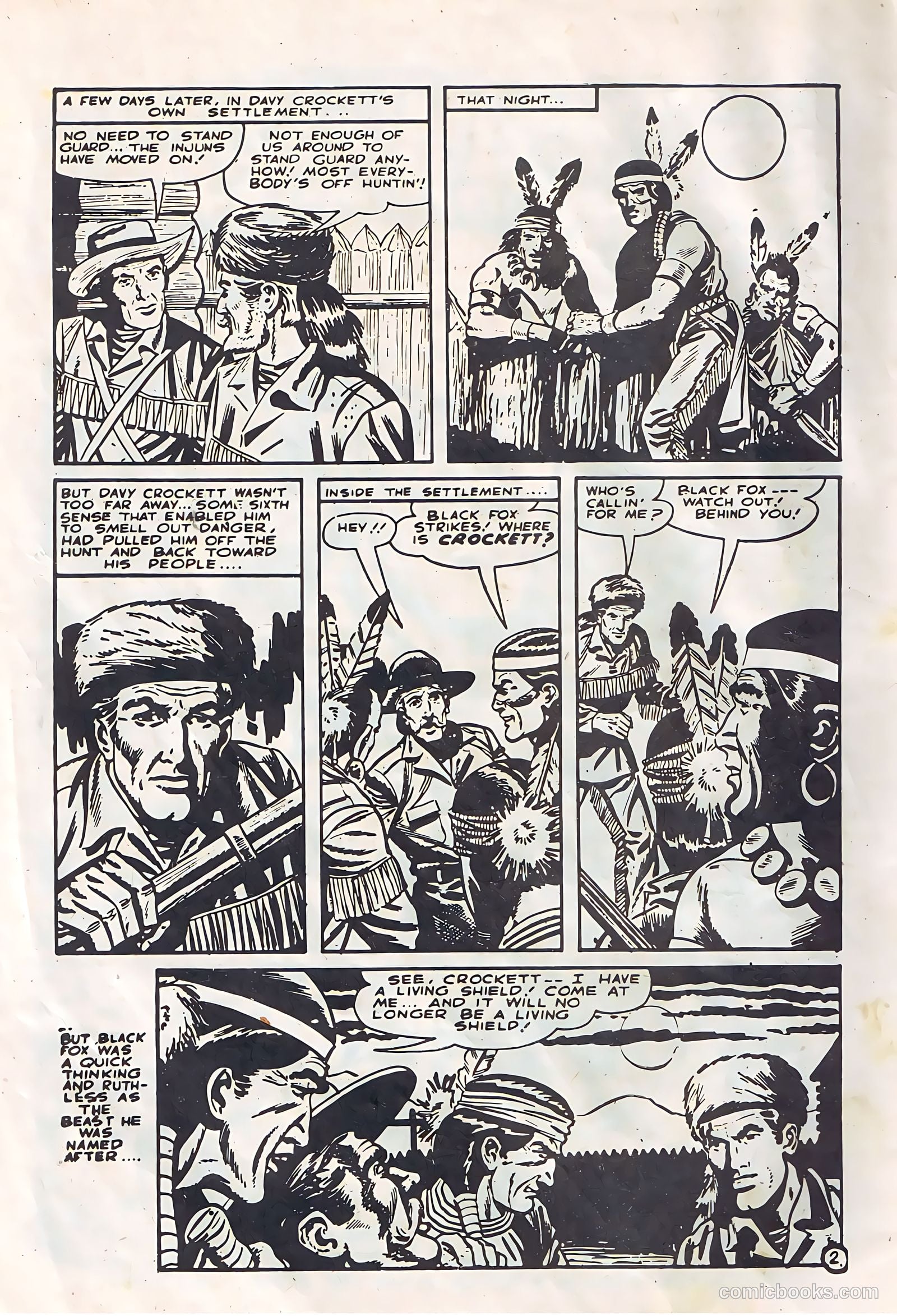 Fearless Davy Crockett #12 — page 4 of 24