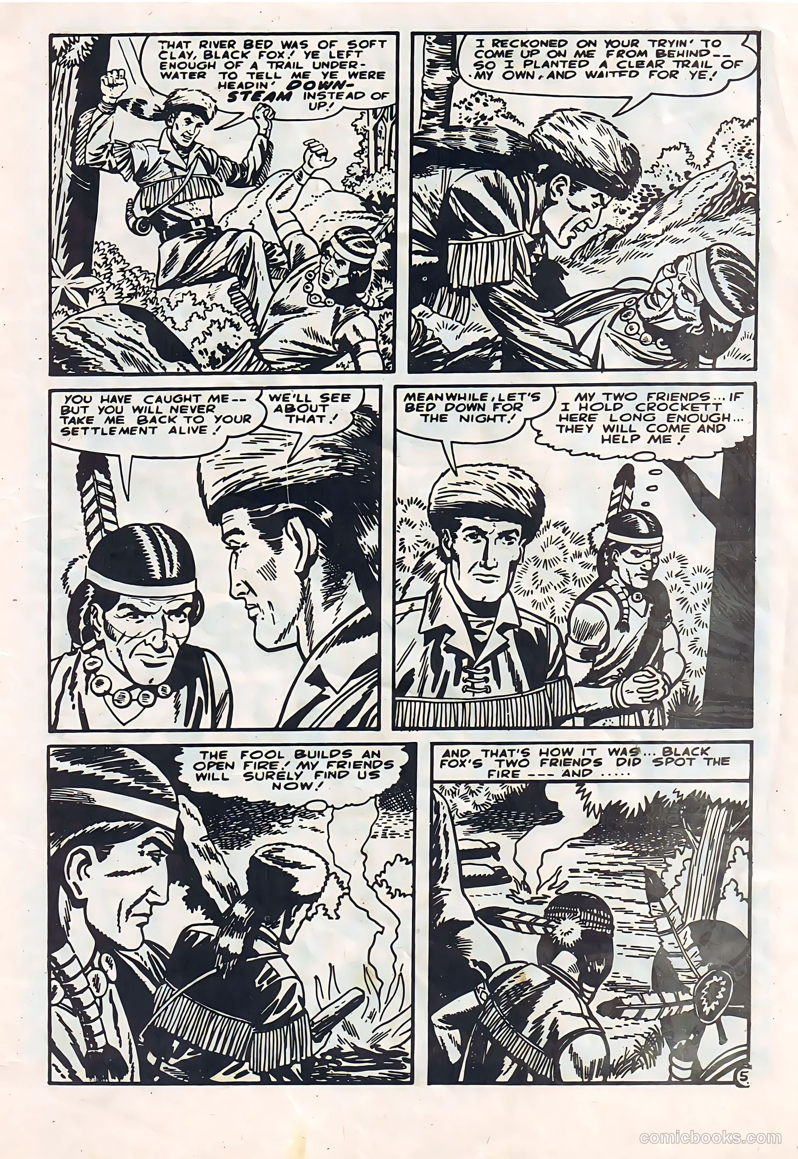 Fearless Davy Crockett #12 — page 7 of 24