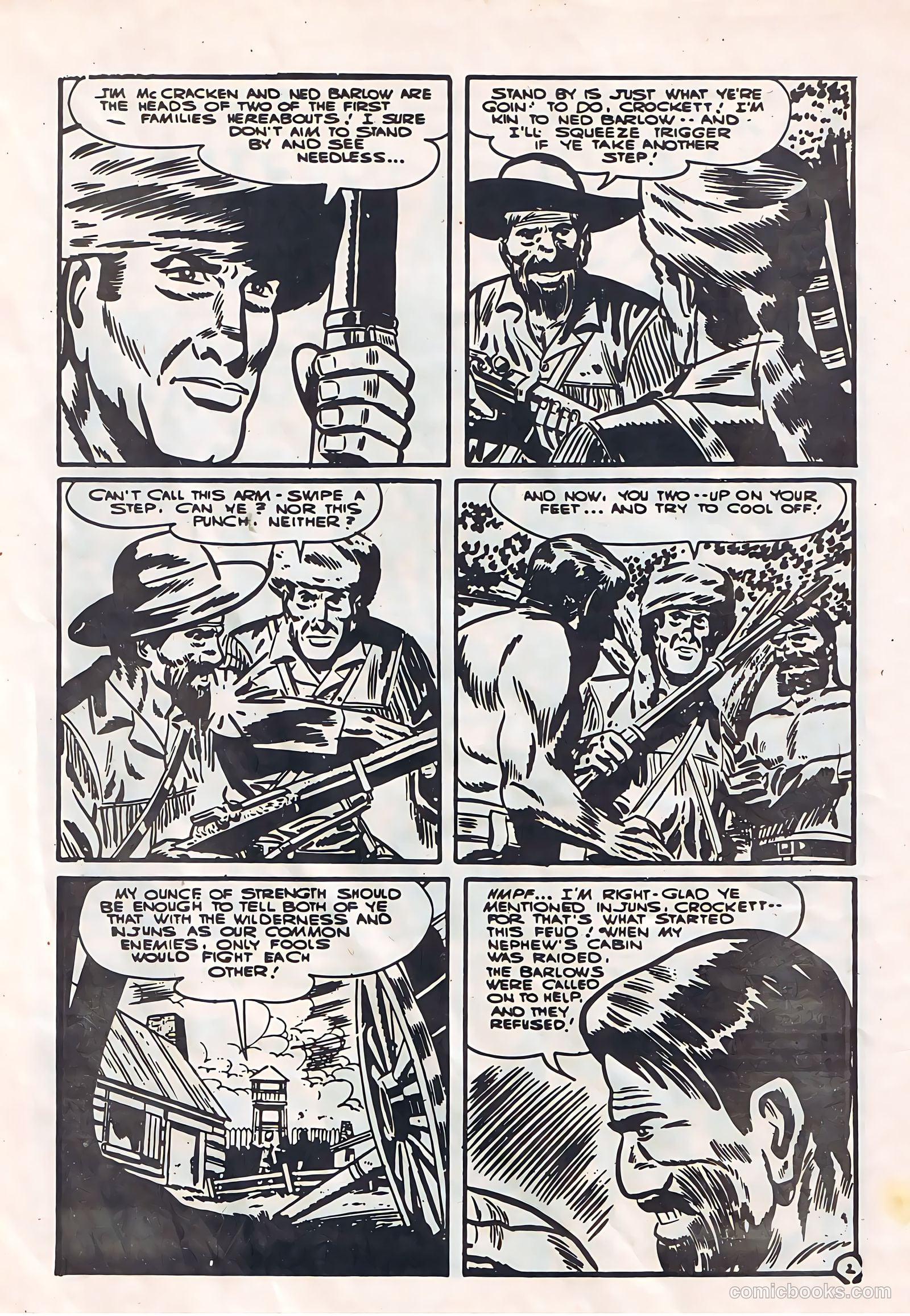 Fearless Davy Crockett #12 — page 18 of 24